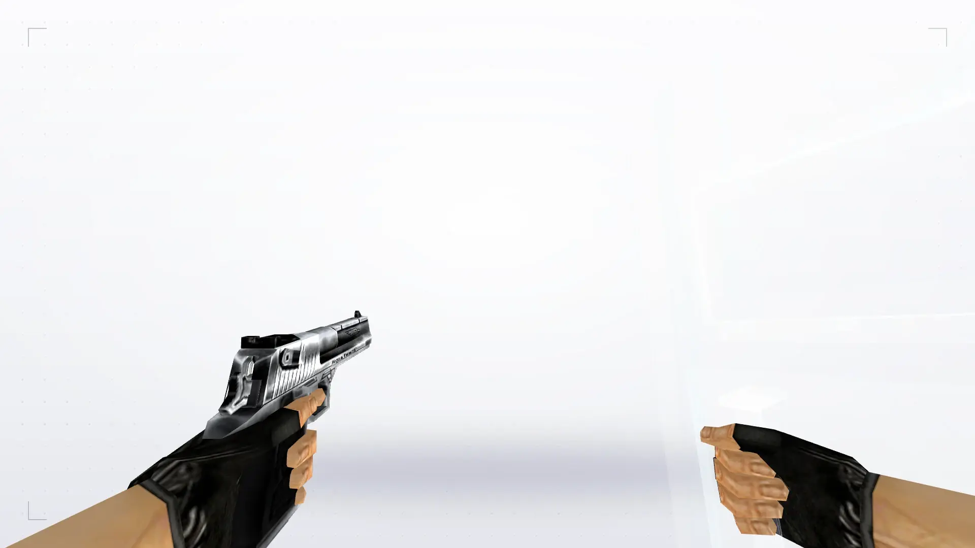 Transparent Shield — first person