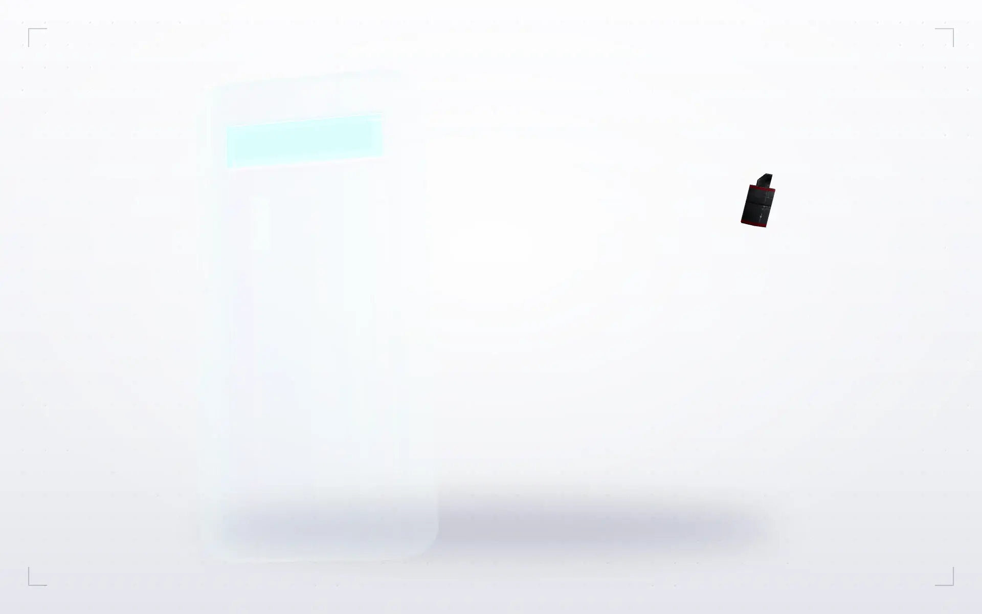 Transparent Shield — top view