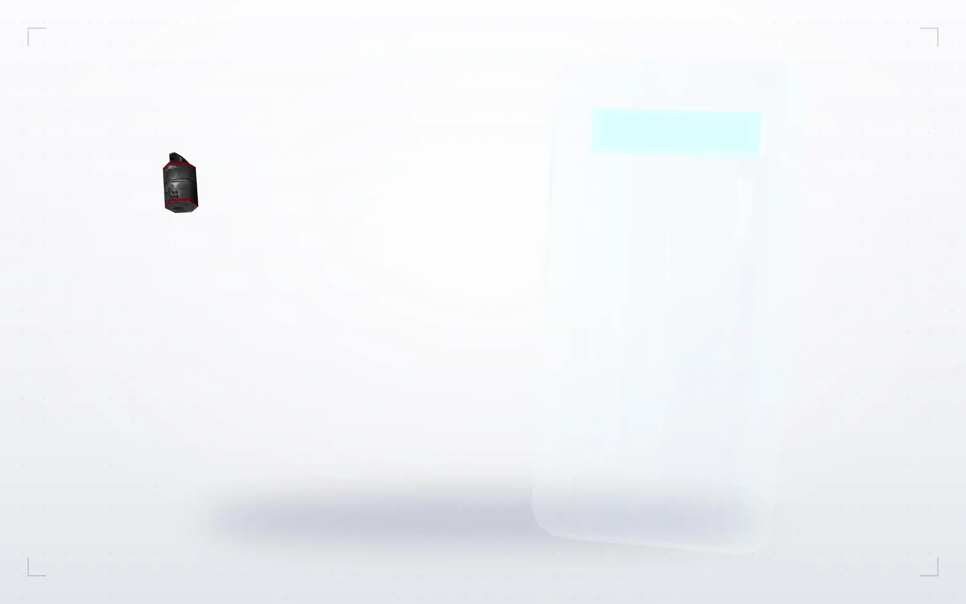 Transparent Shield — underside