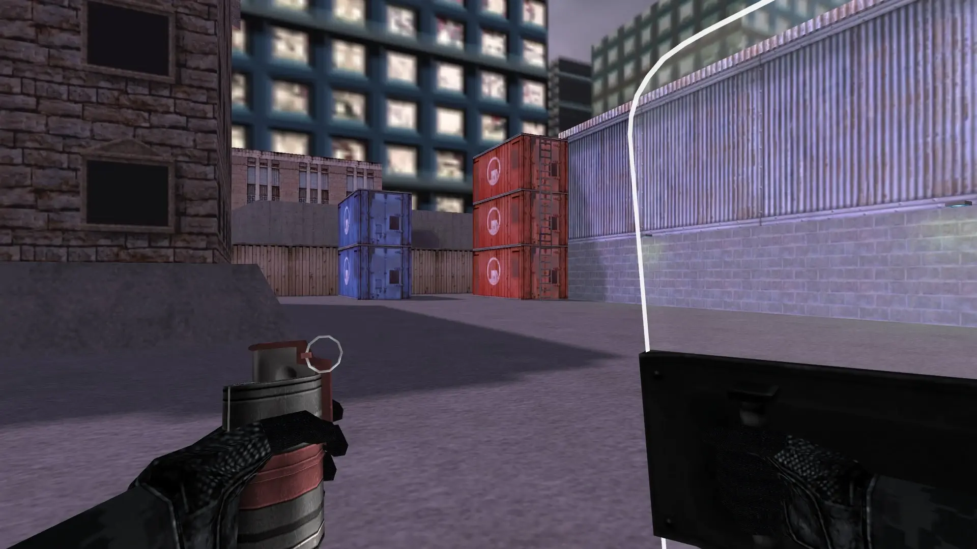 MW2 Style Shield — cs_assault (first person)