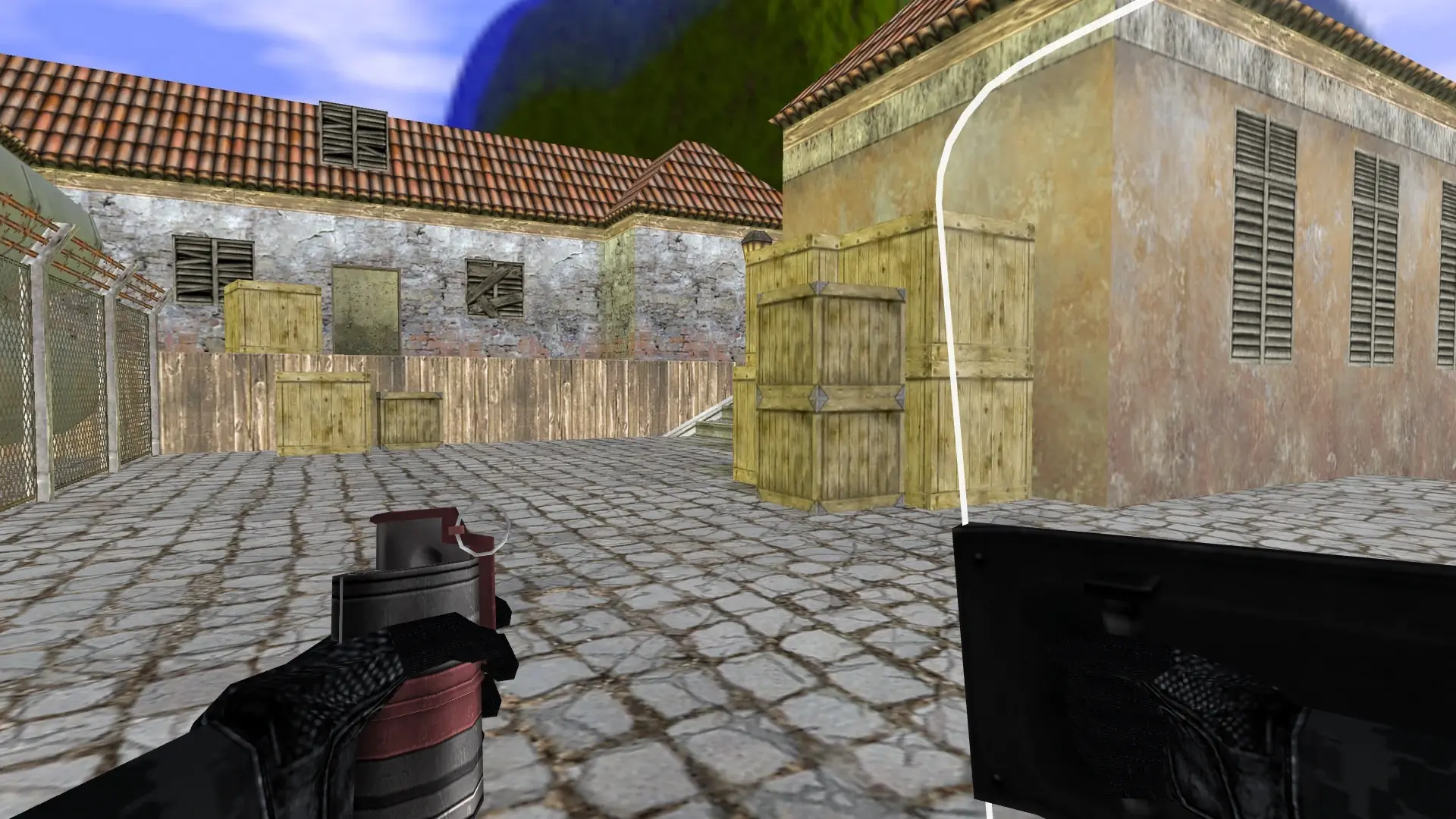 MW2 Style Shield — de_inferno (first person)