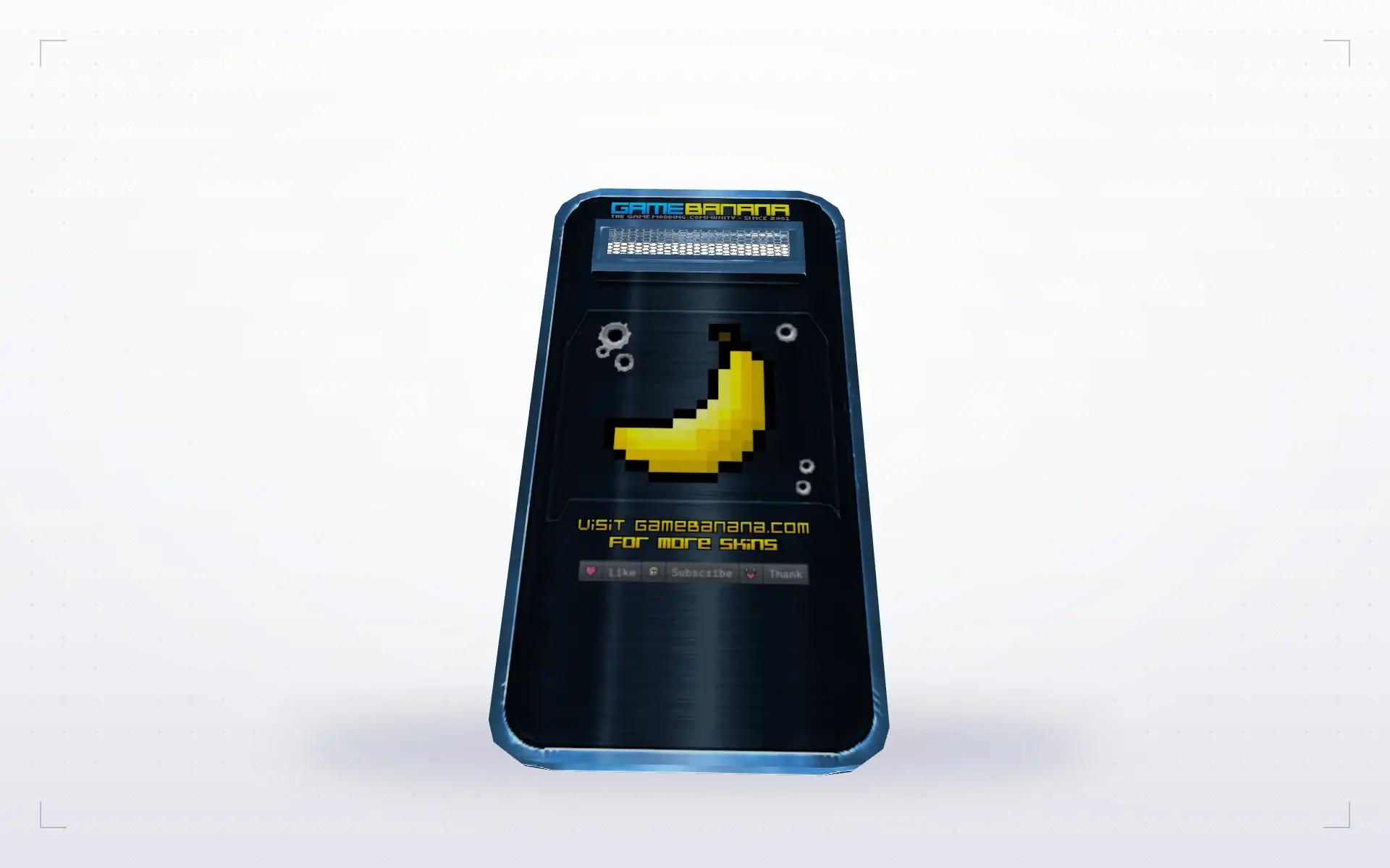 GameBanana Shield 2021 Remake — top view