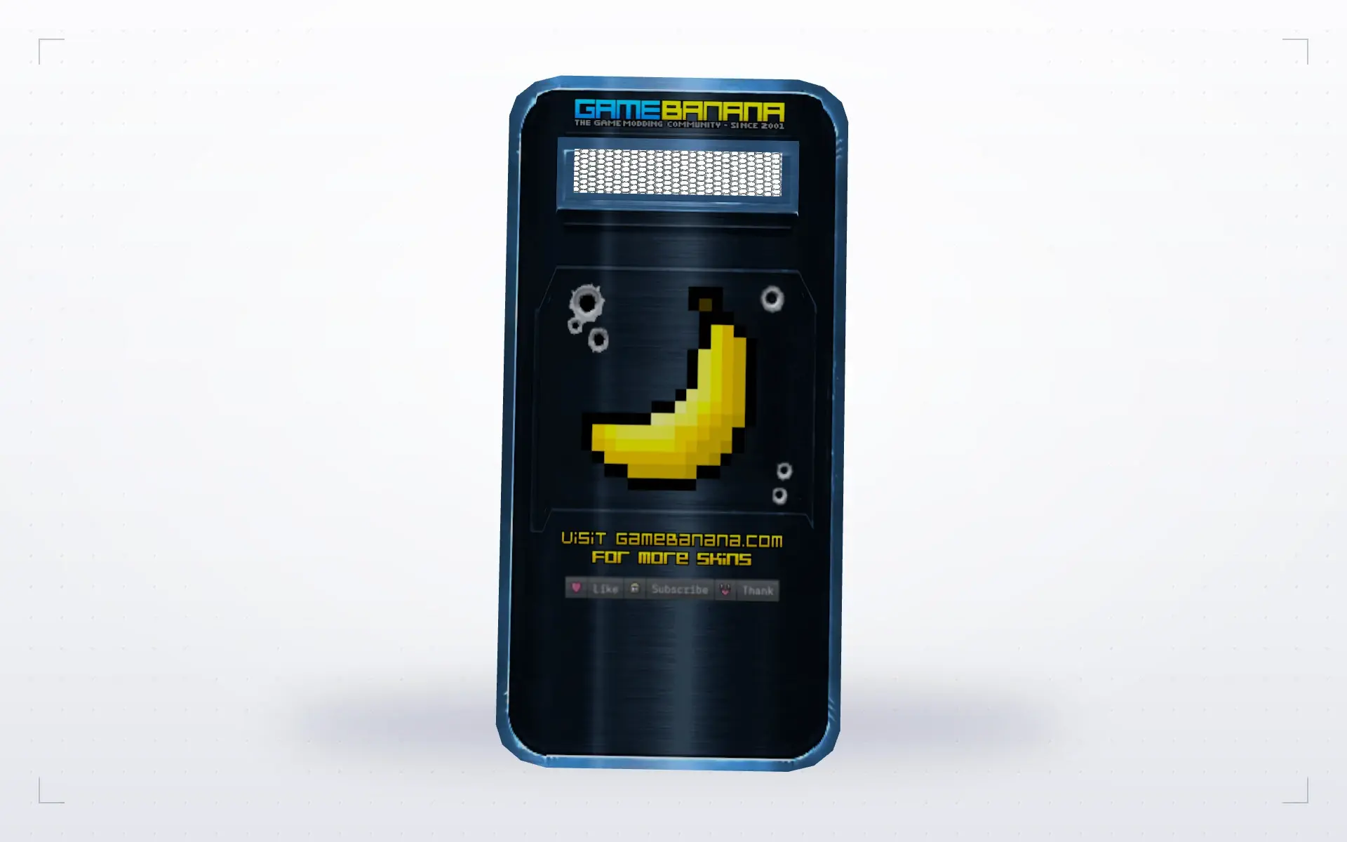 GameBanana Shield 2021 Remake — top view