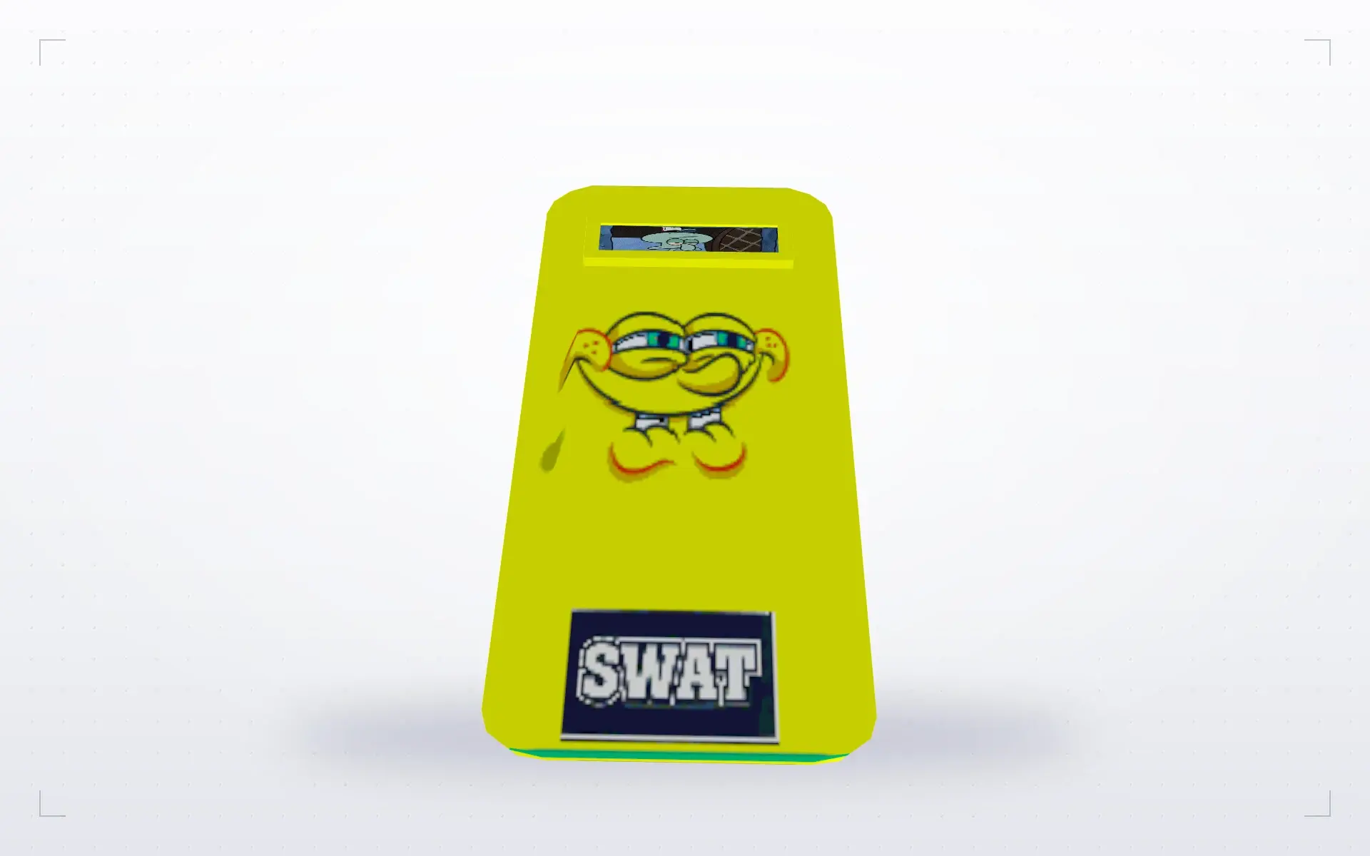SpongeBob Shield — top view
