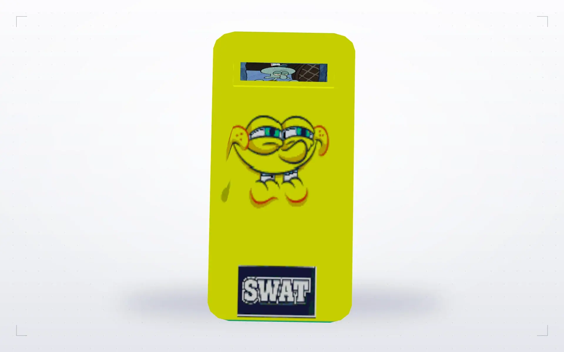 SpongeBob Shield — top view
