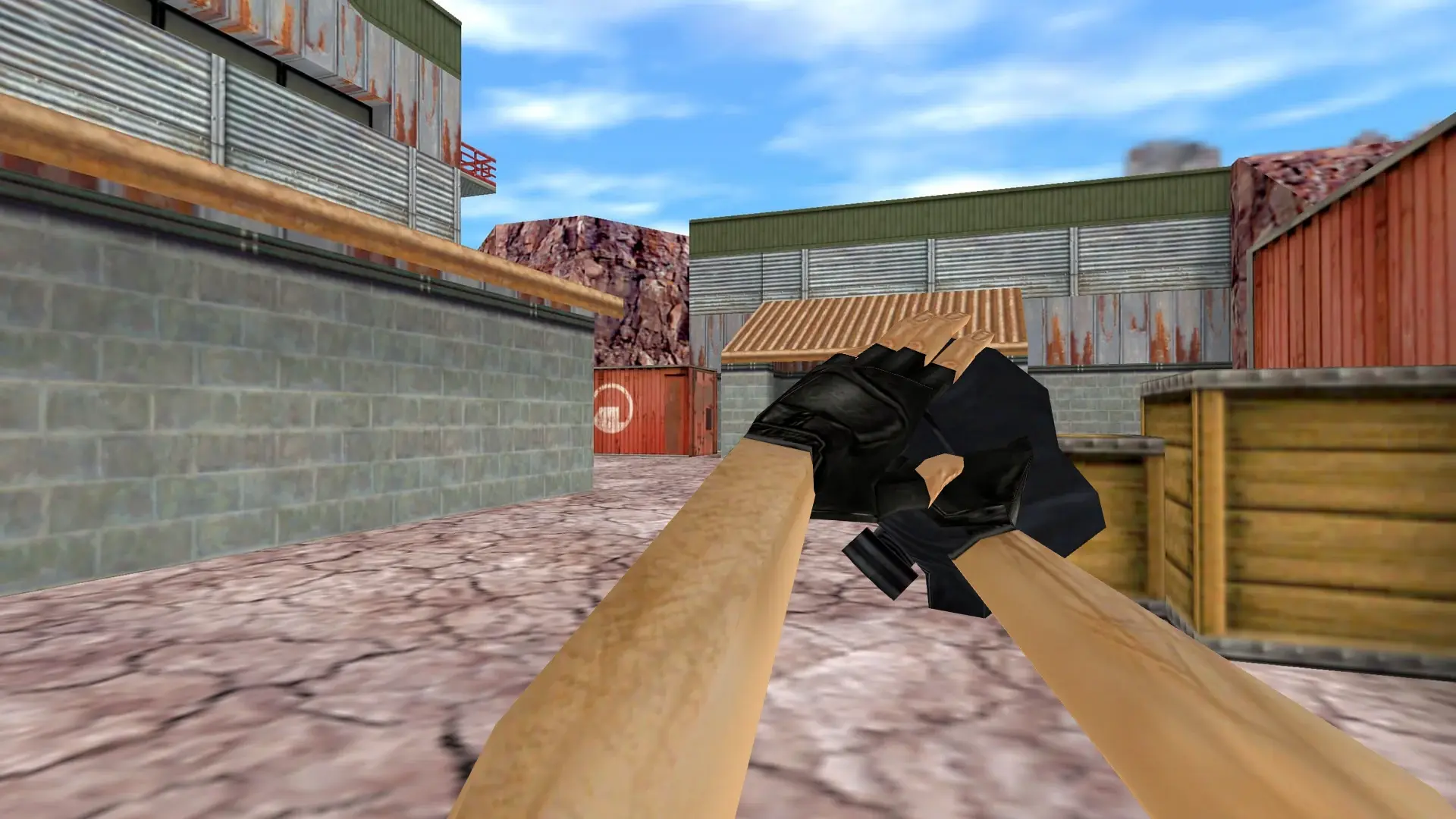 Bomb Head — de_nuke (first person)