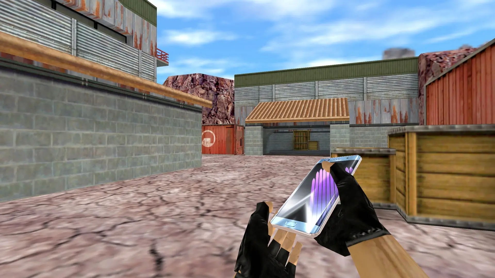 Samsung Galaxy Note 7 — de_nuke (first person)