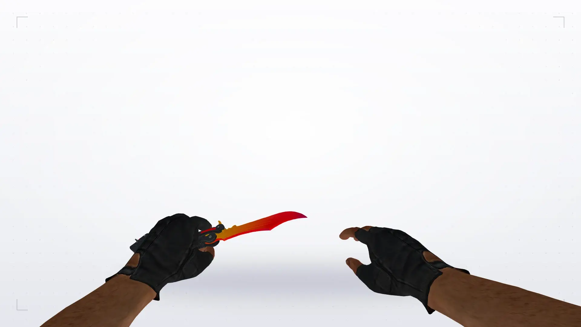 Butterfly Knife | Fade — first person