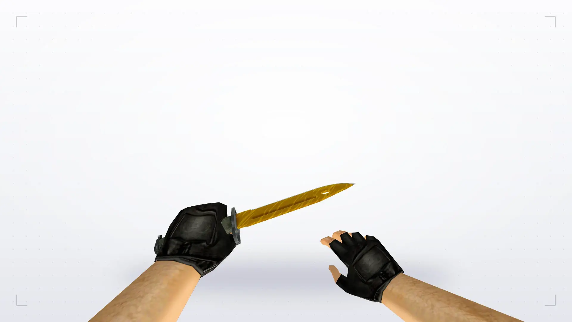 Bayonet | Tiger Tooth — first person
