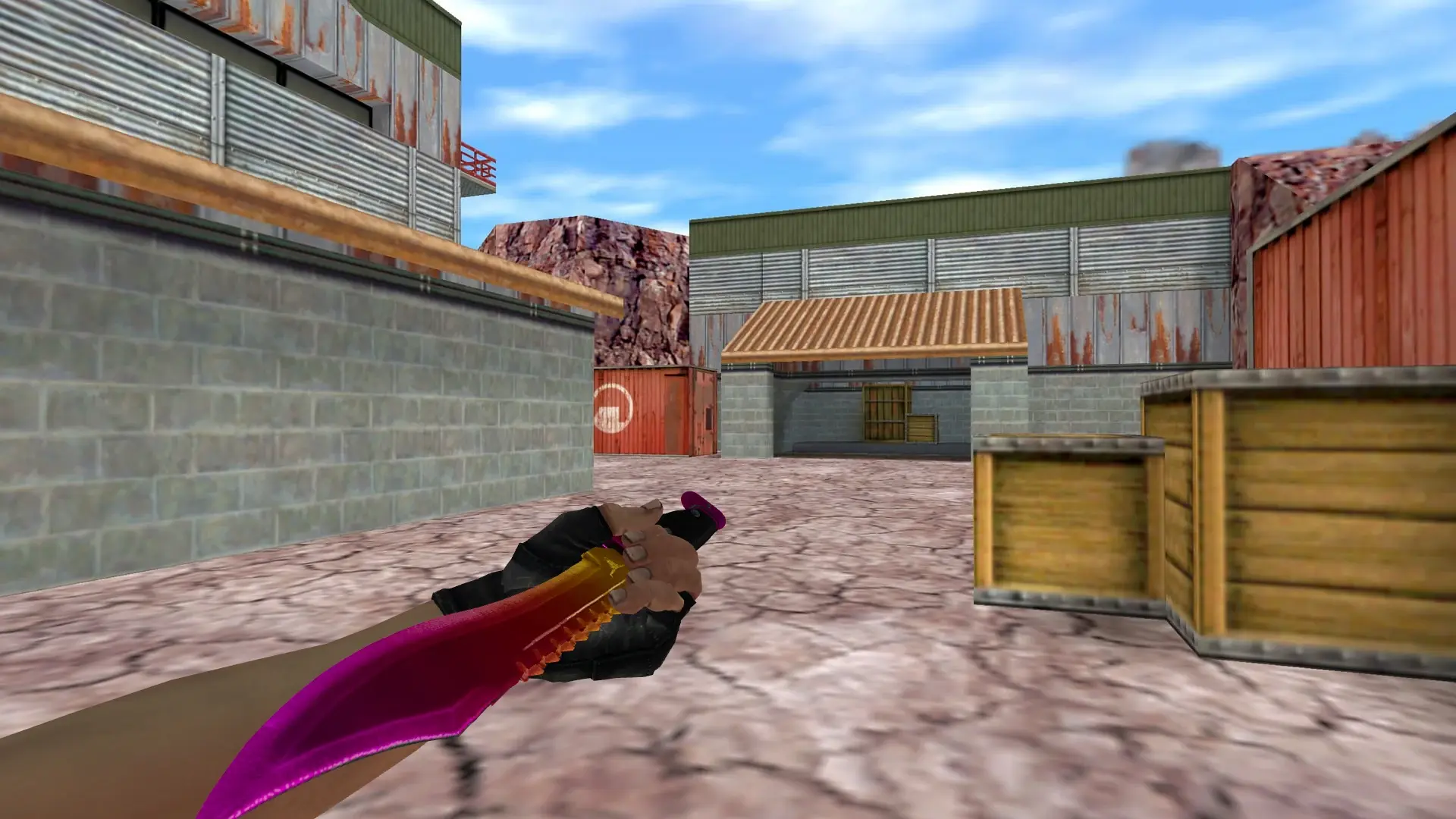 Bowie Knife | Fade — de_nuke (first person)