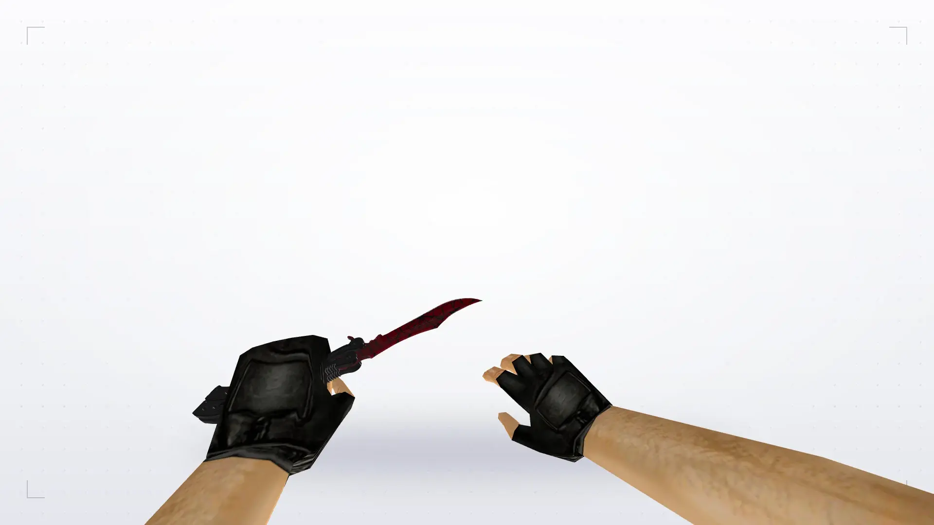 Butterfly Knife | Crimson Web — first person