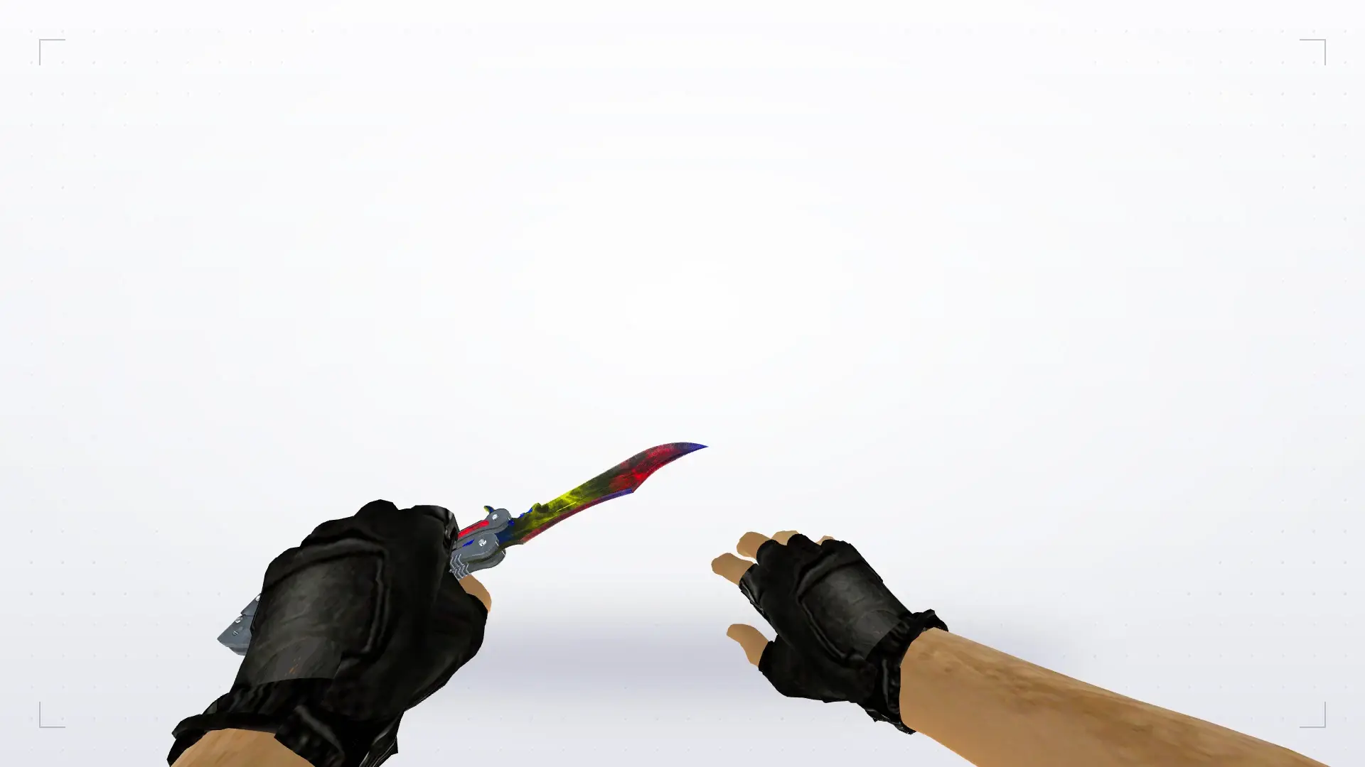 Butterfly Knife | Marble Fade — first person