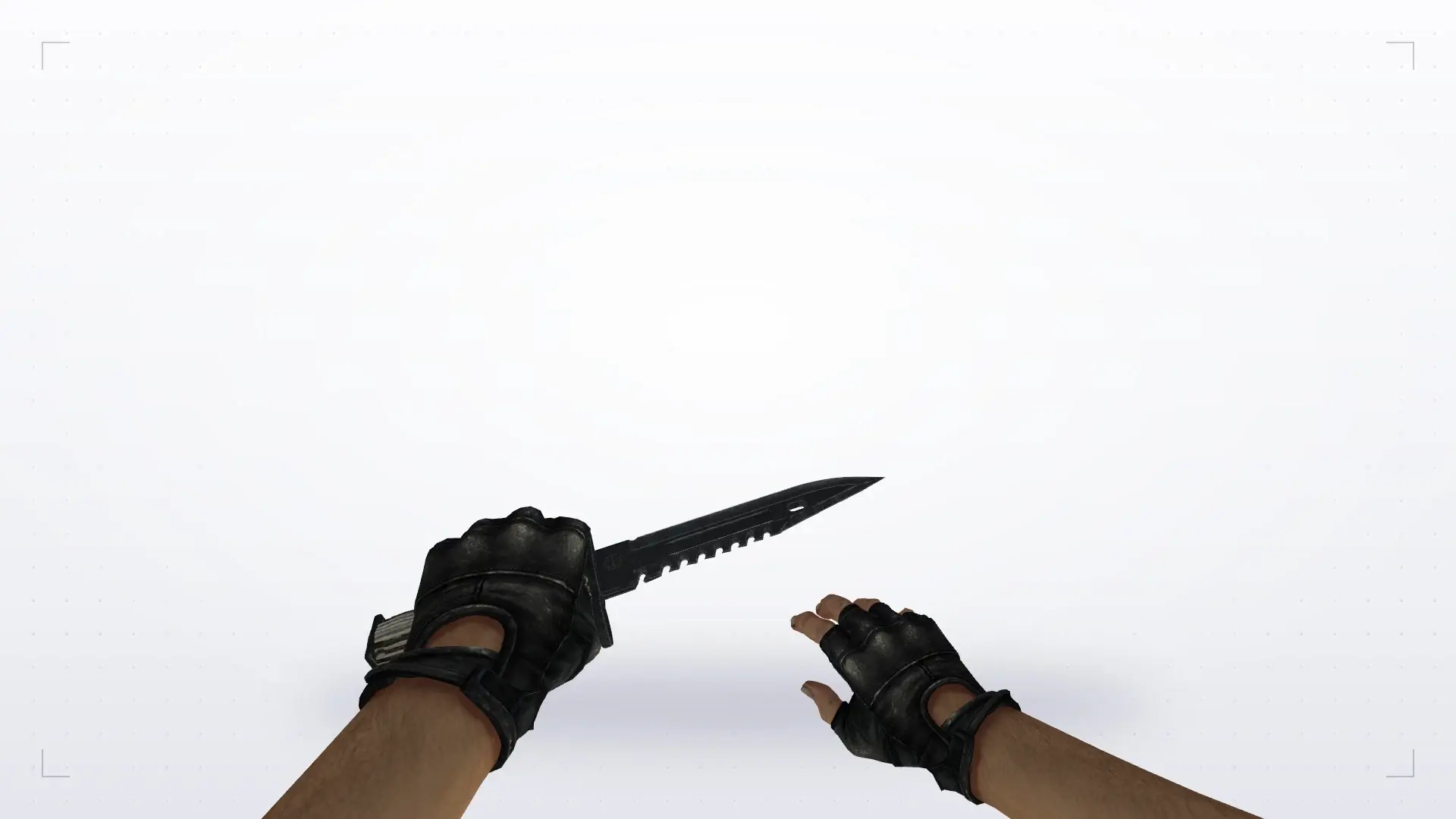 M9 Bayonet | Black Laminate — first person