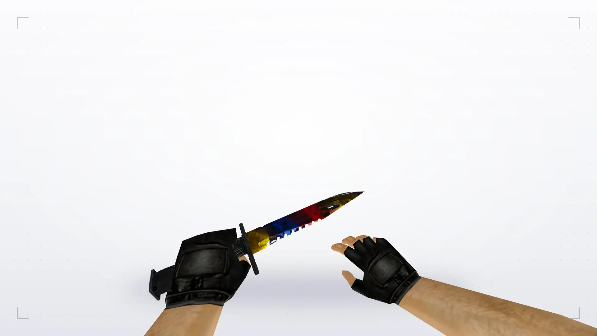 M9 Bayonet | Marble Fade — first person
