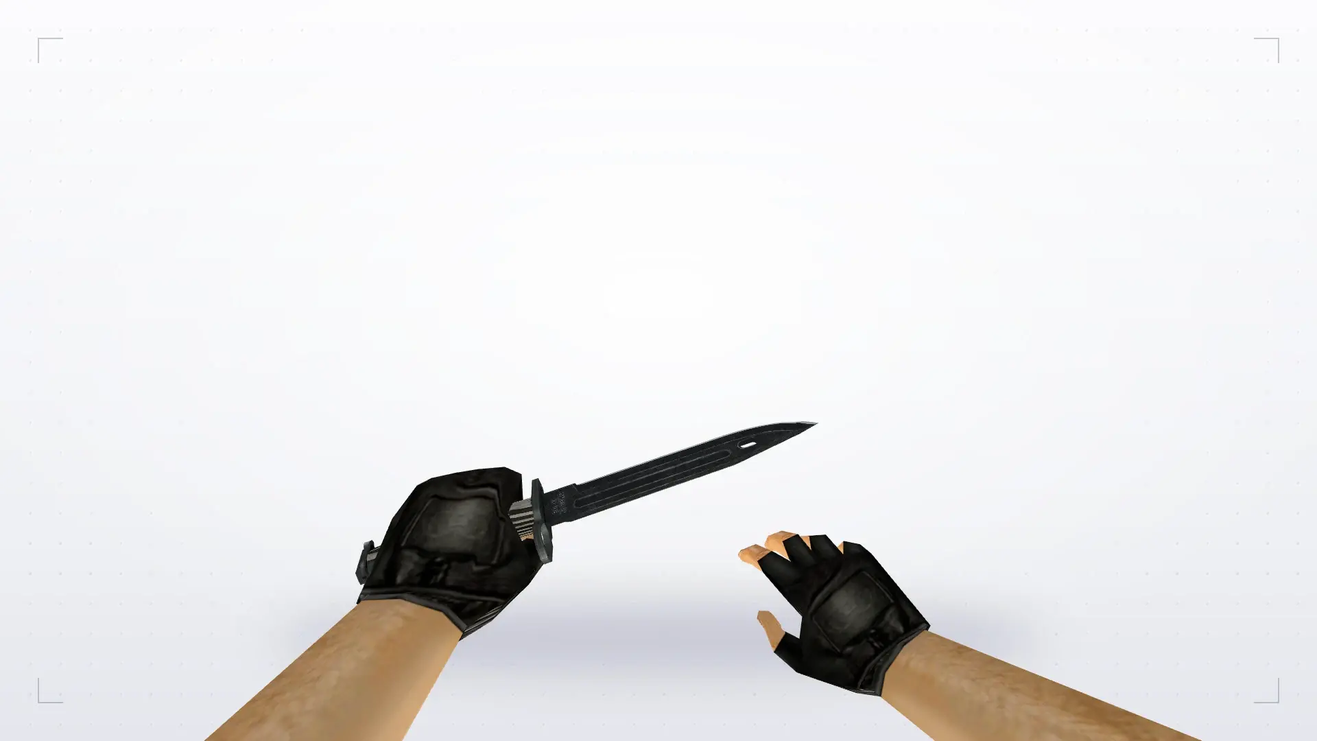 Bayonet | Black Laminate — first person