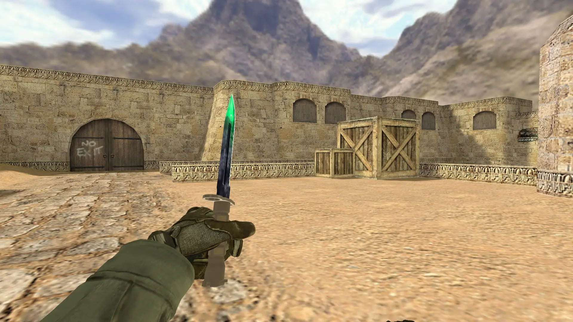 Bayonet | Gamma Doppler — de_dust2 (first person)