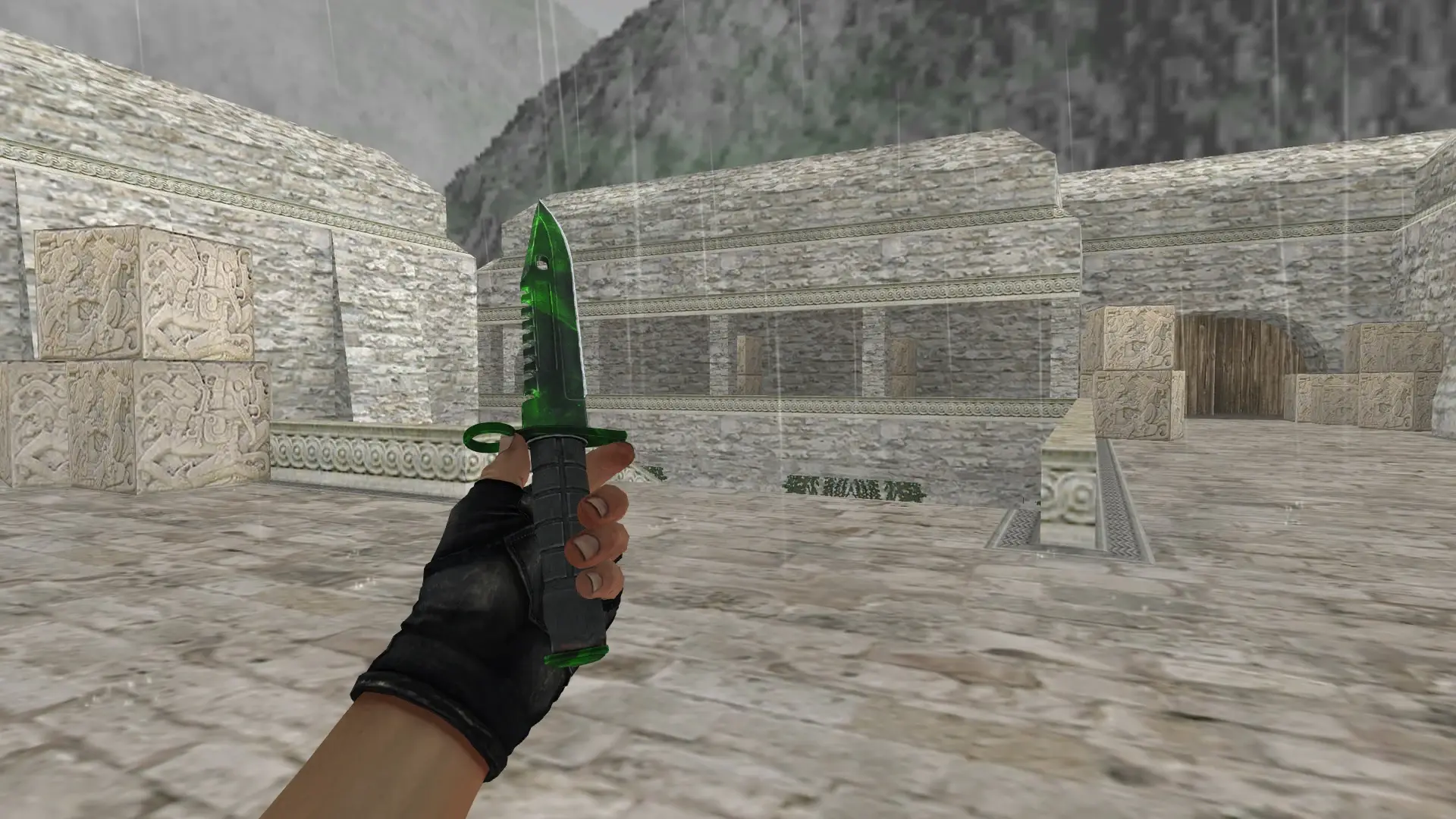 M9 Bayonet | Gamma Doppler — de_aztec (first person)