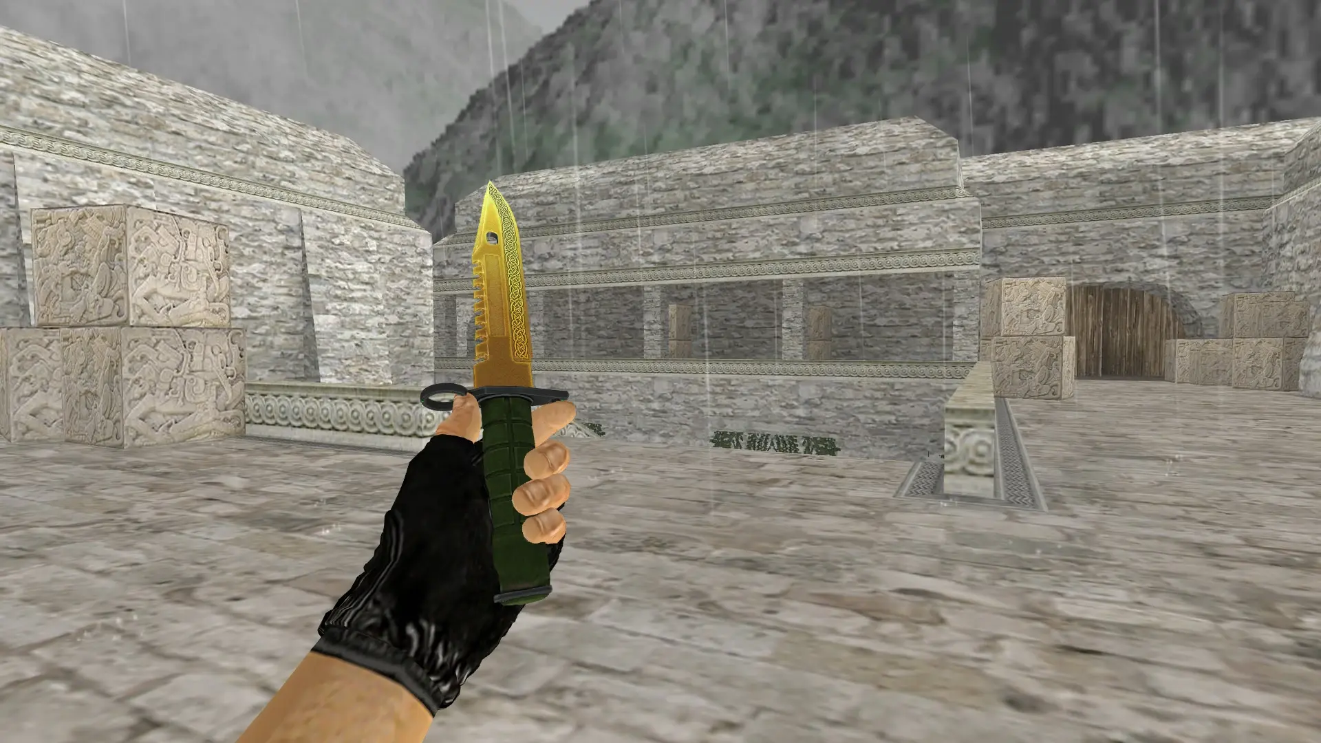 M9 Bayonet | Lore — de_aztec (first person)