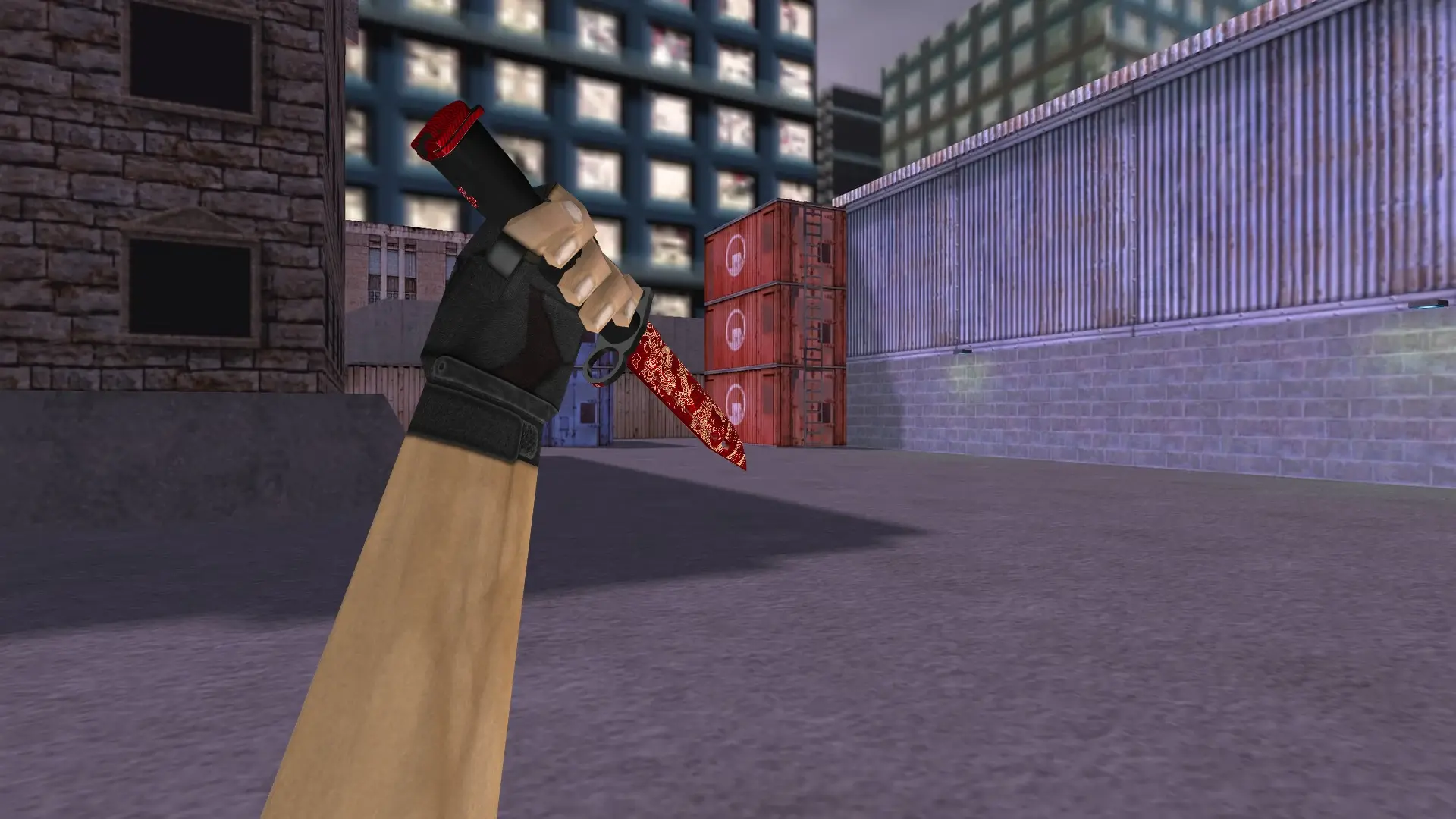Bayonet | Aidotu — cs_assault (first person)