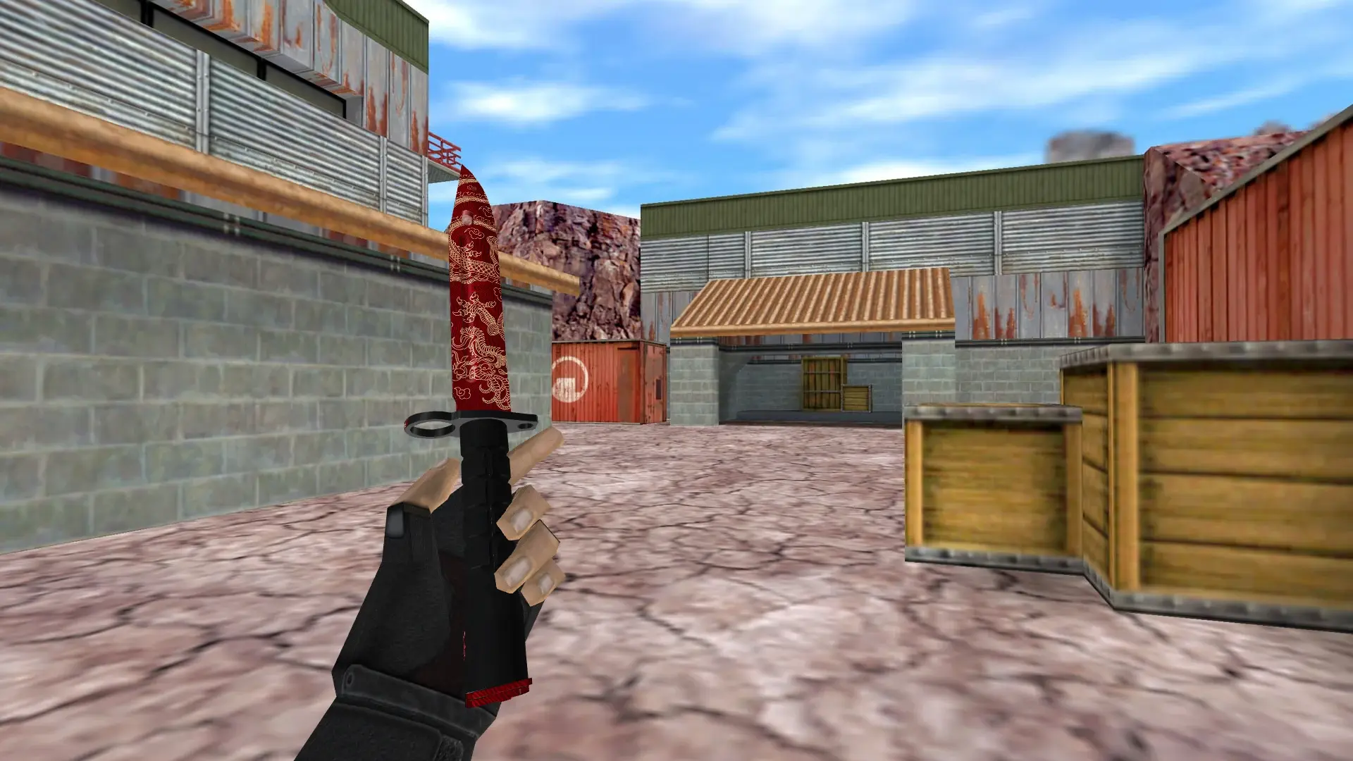 Bayonet | Aidotu — de_nuke (first person)