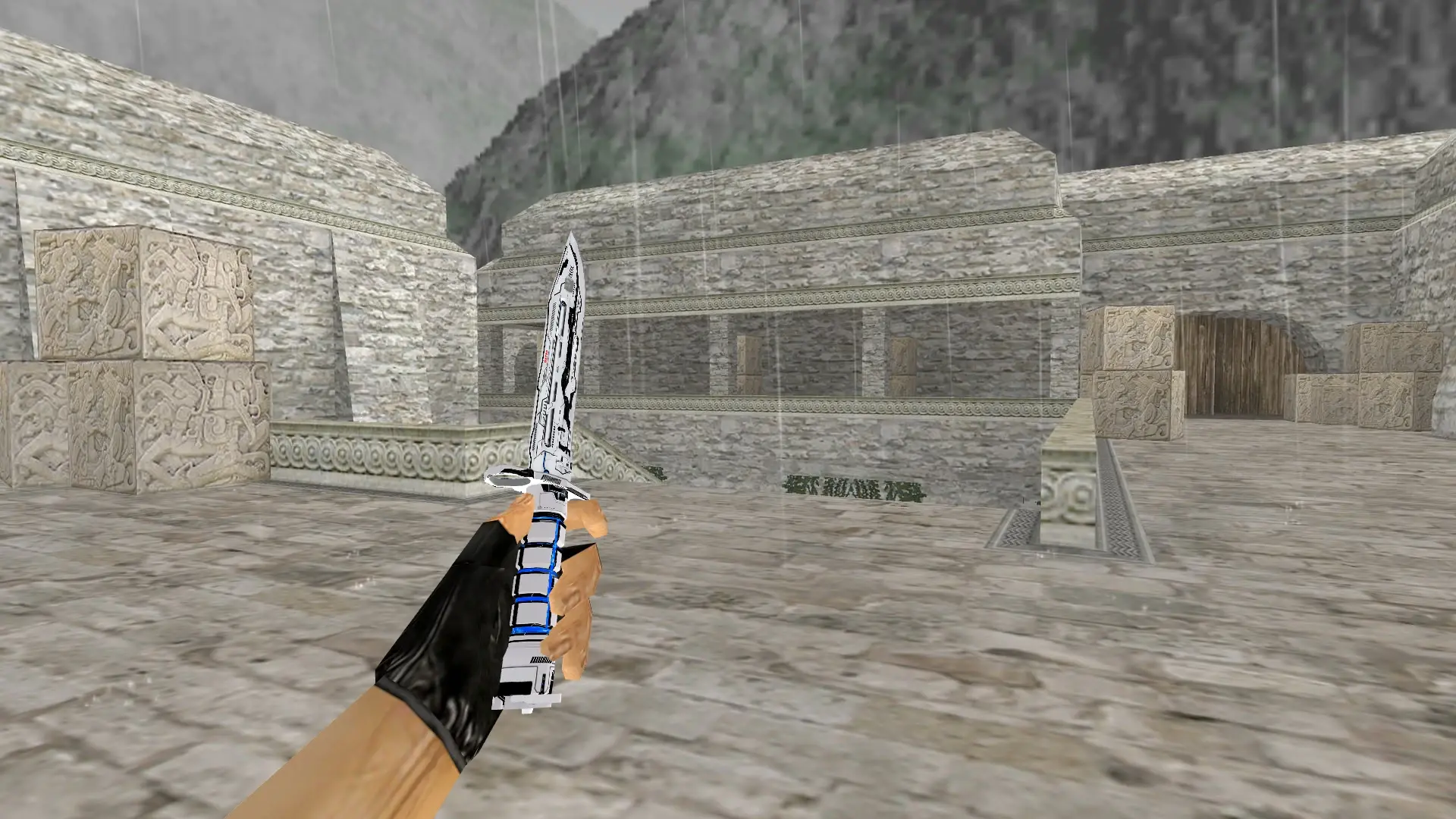 Bayonet | Astro — de_aztec (first person)