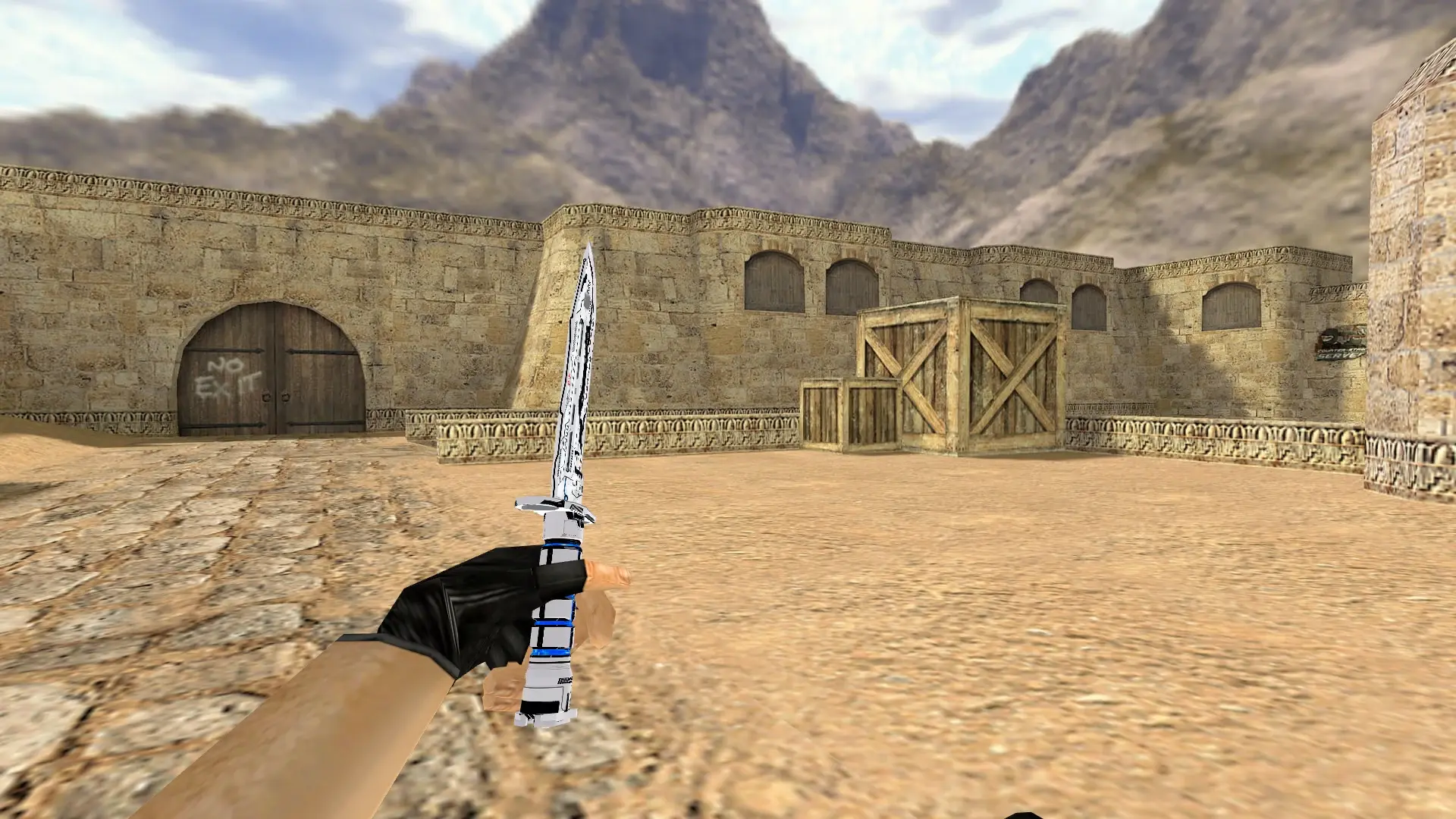 Bayonet | Astro — de_dust2 (first person)