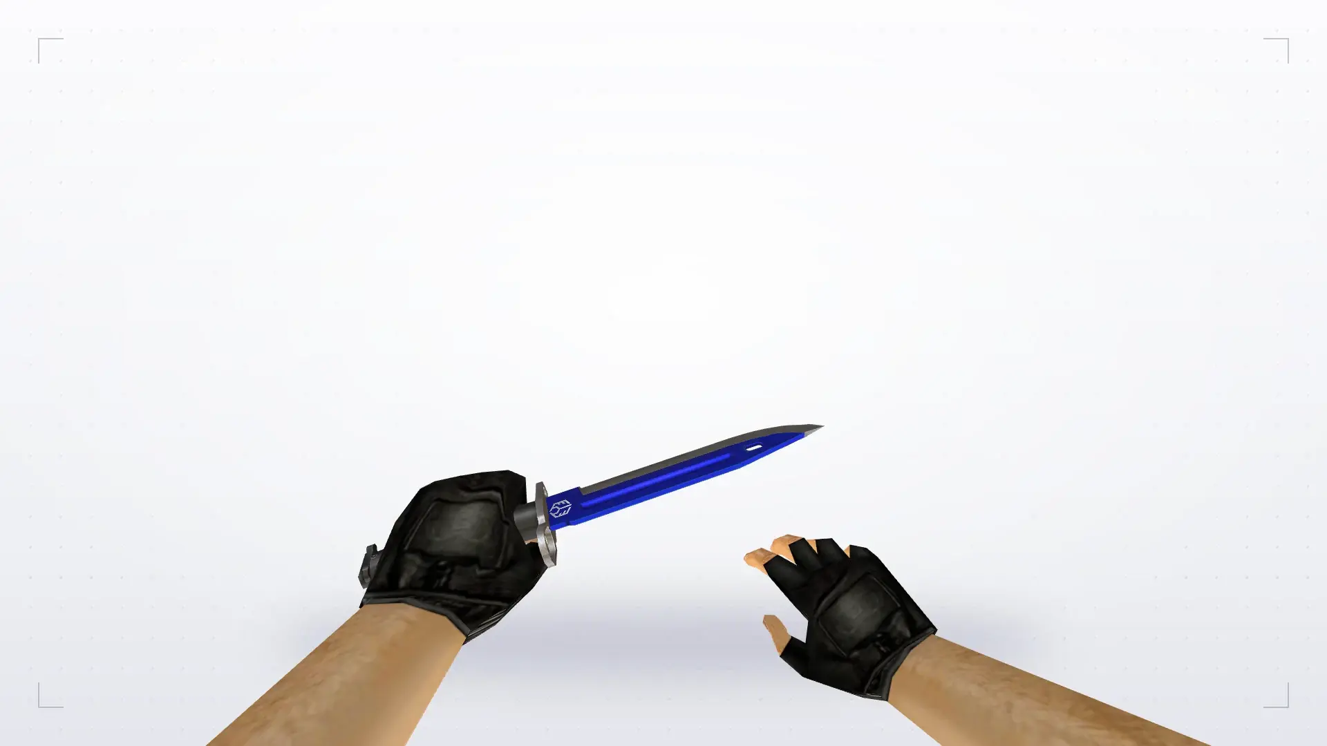 Bayonet | Automatic Blue — first person