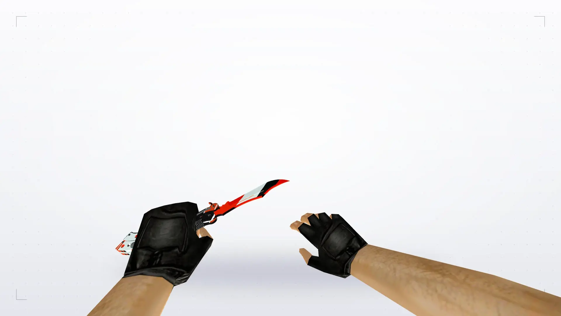 Butterfly Knife | Asiimov — first person