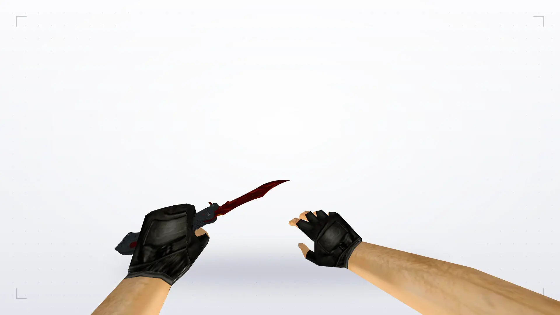 Butterfly Knife | Blaze — first person