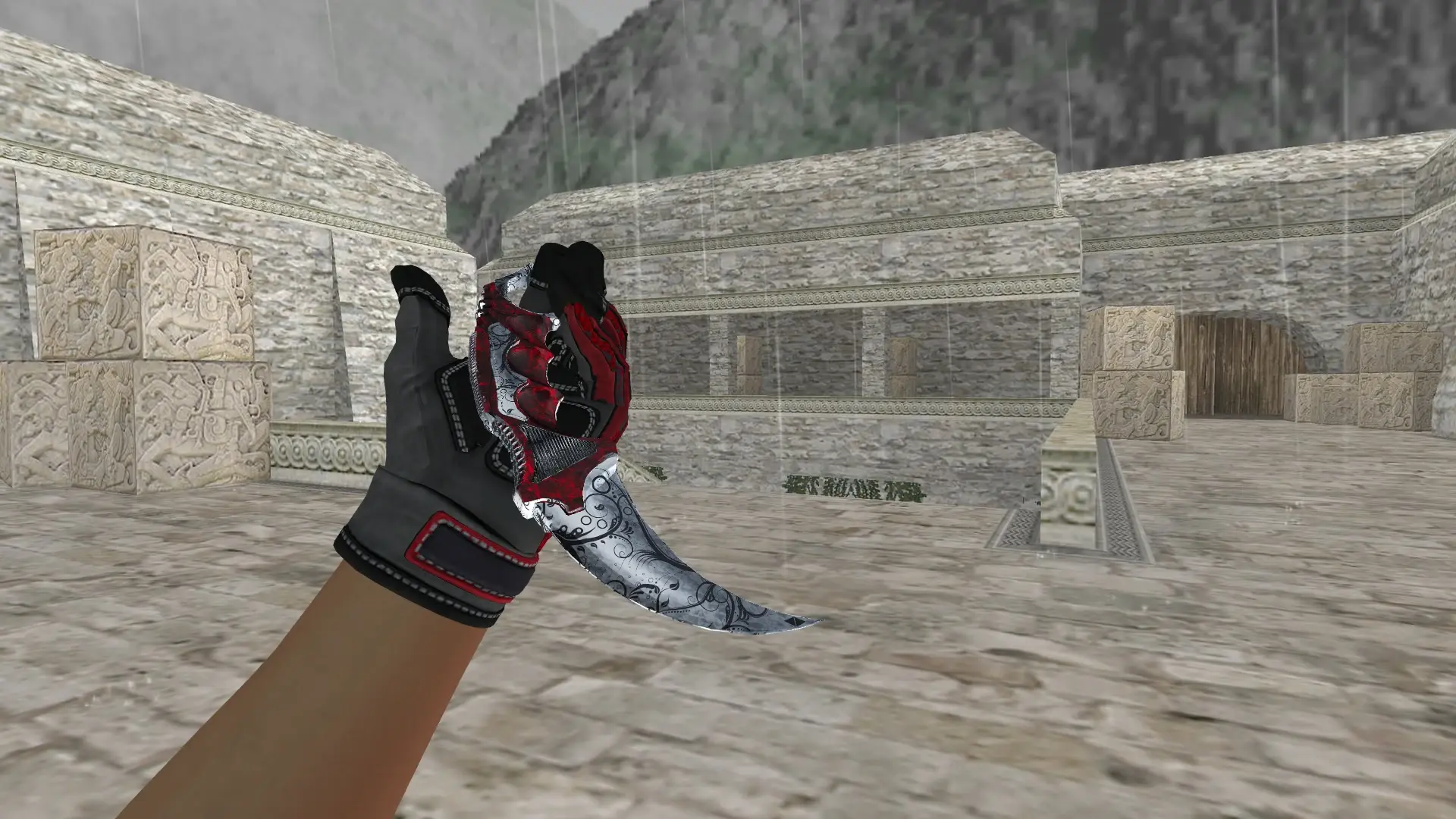 Karambit | ABSTR — de_aztec (first person)