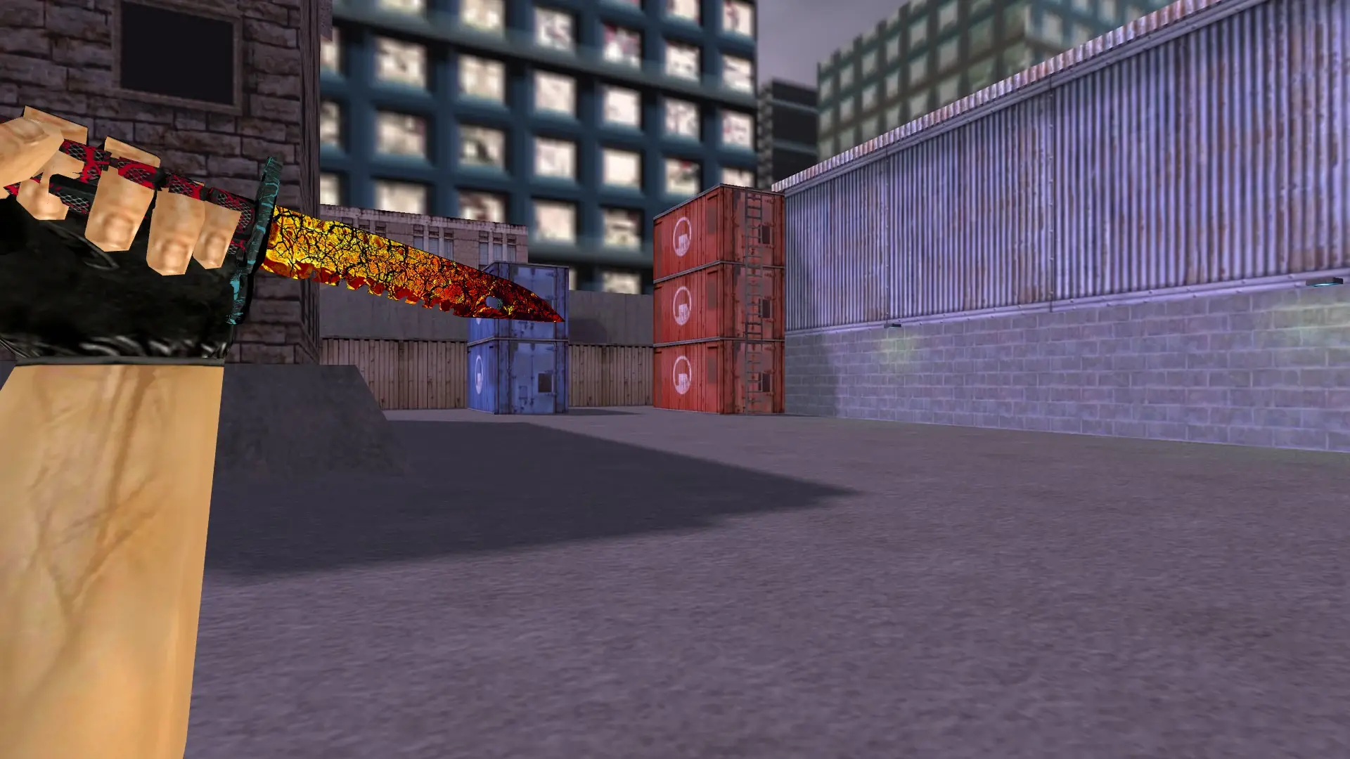 M9 Bayonet | Armageddon — cs_assault (first person)
