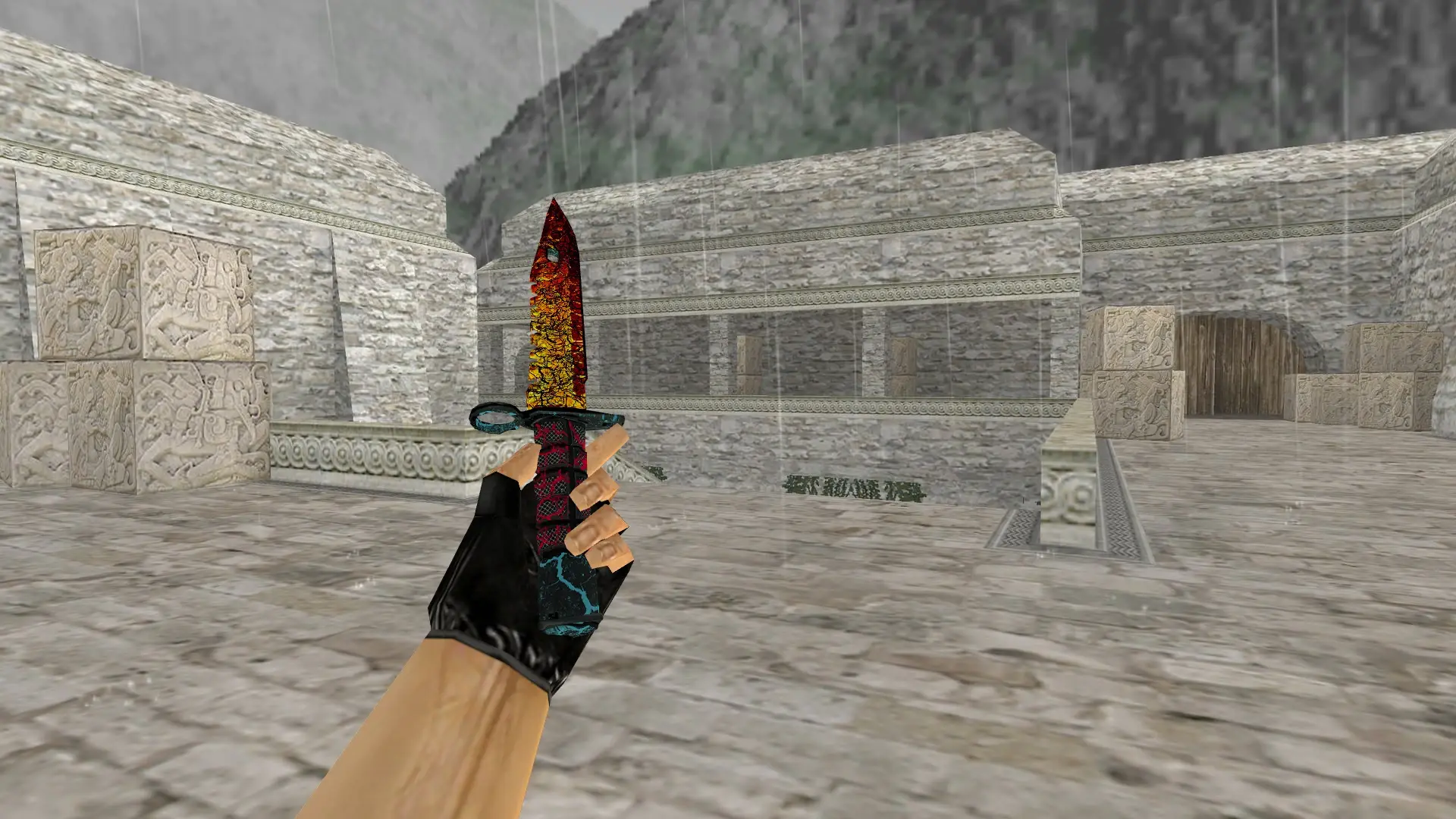 M9 Bayonet | Armageddon — de_aztec (first person)
