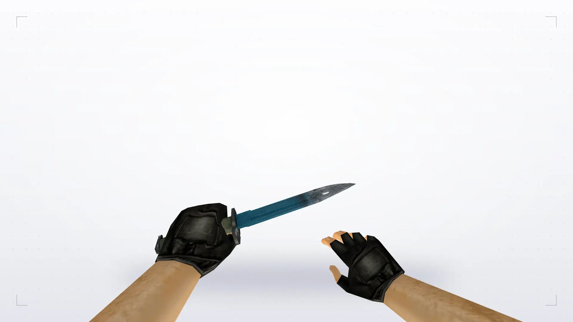 Bayonet | Bark Beetle Blue — first person