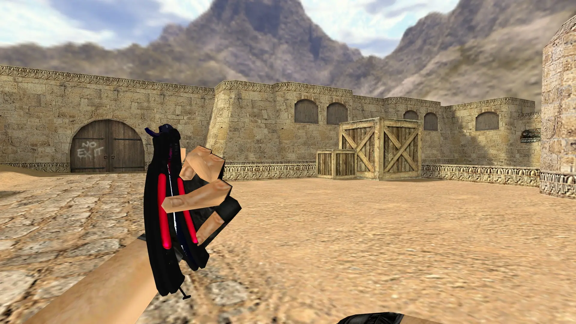 Butterfly Knife | Doppler Phase 3 — de_dust2 (first person)