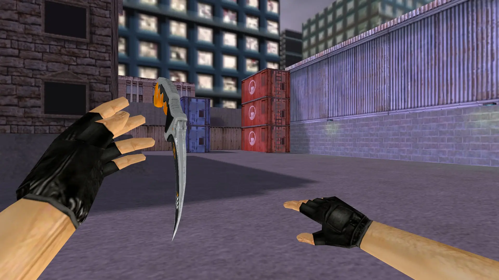 Karambit | Asiimov reworked — cs_assault (first person)