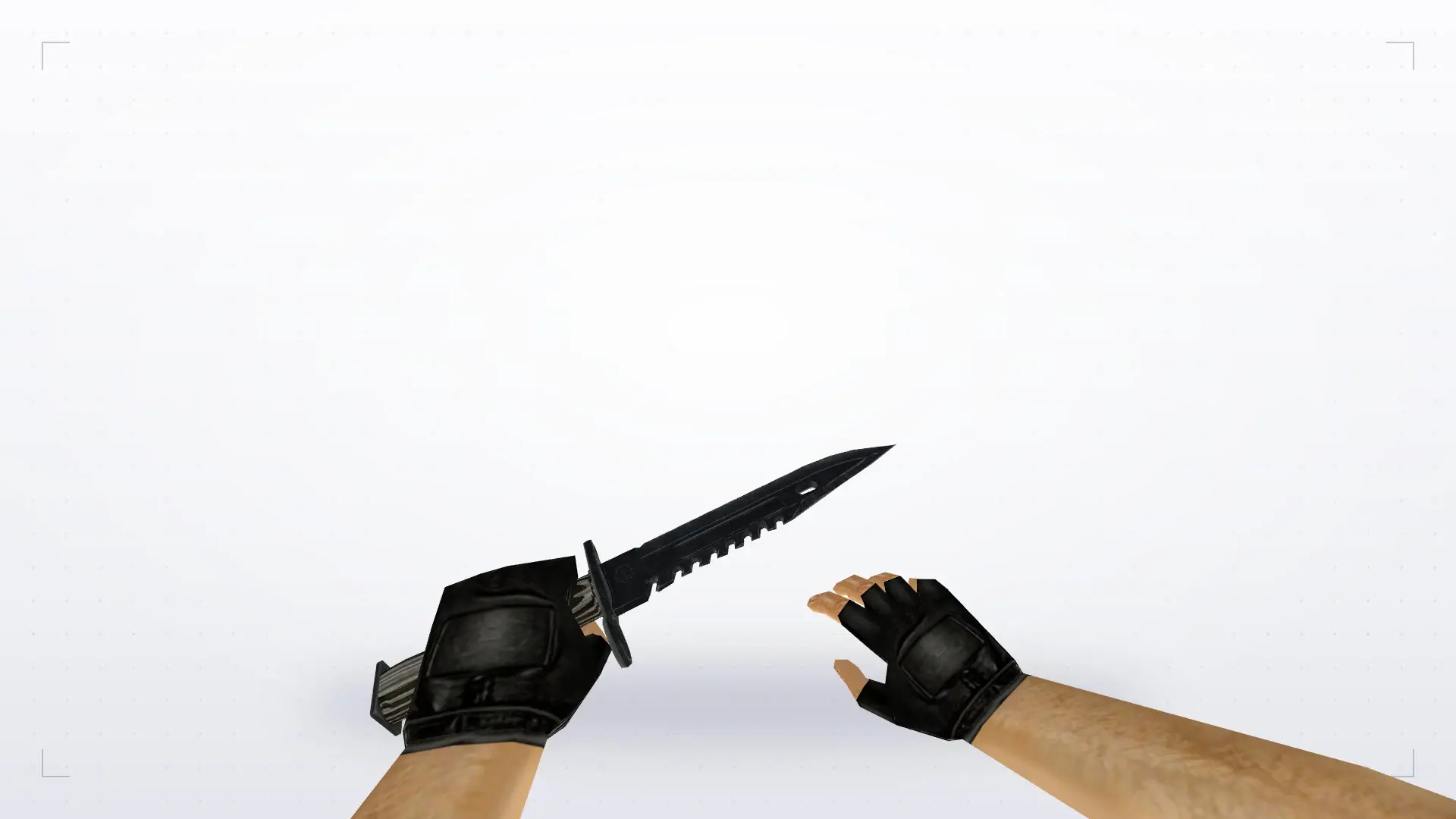 M9 Bayonet | Black Laminate v2 — first person