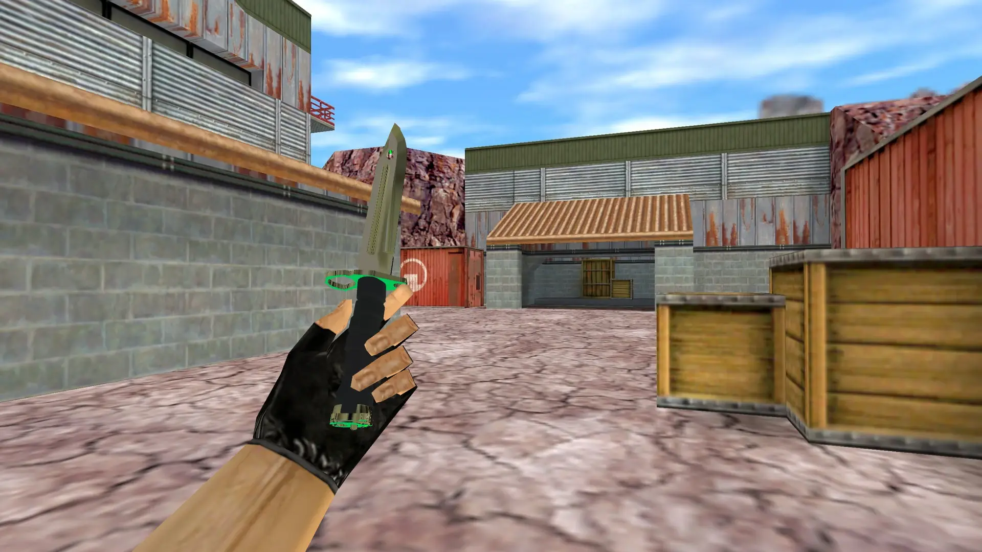 Bayonet | Bronze — de_nuke (first person)