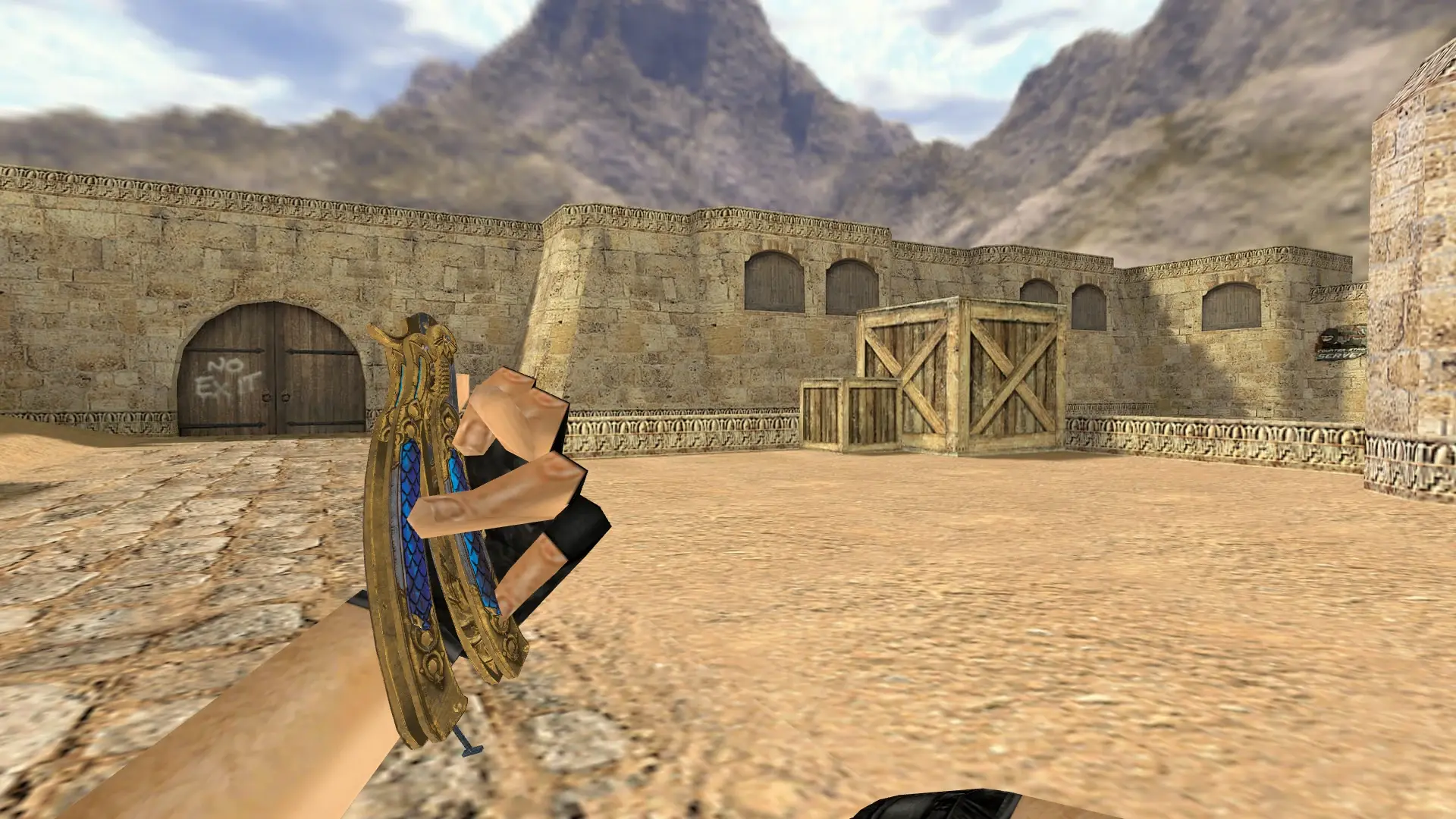 Butterfly Knife | Dragonian — de_dust2 (first person)