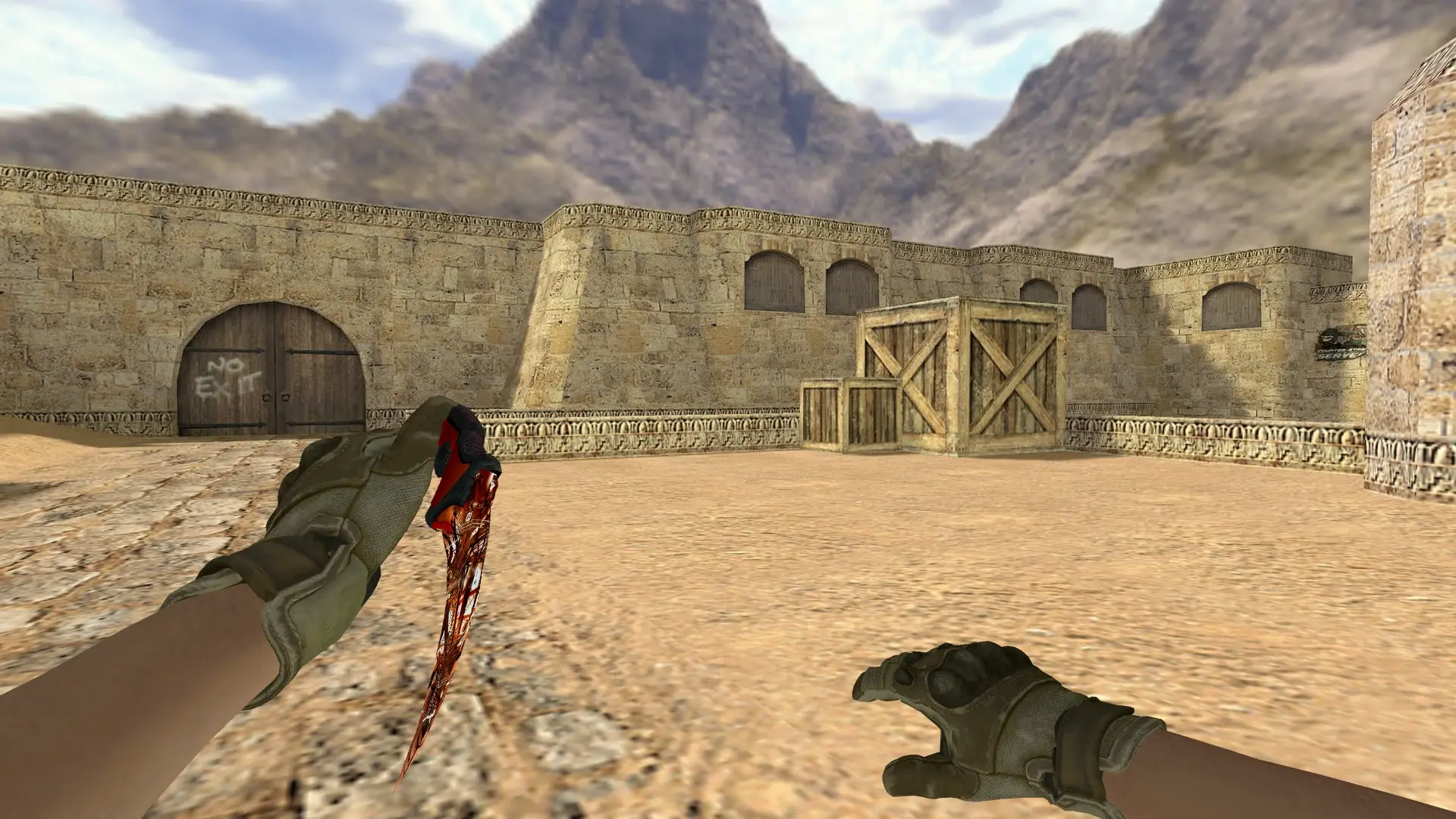 Karambit | Autumn Explosion — de_dust2 (first person)