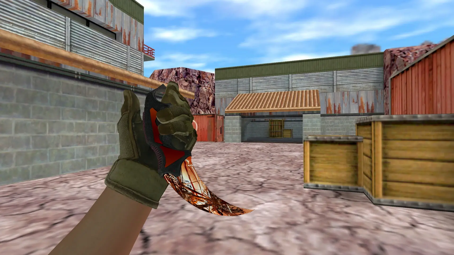 Karambit | Autumn Explosion — de_nuke (first person)