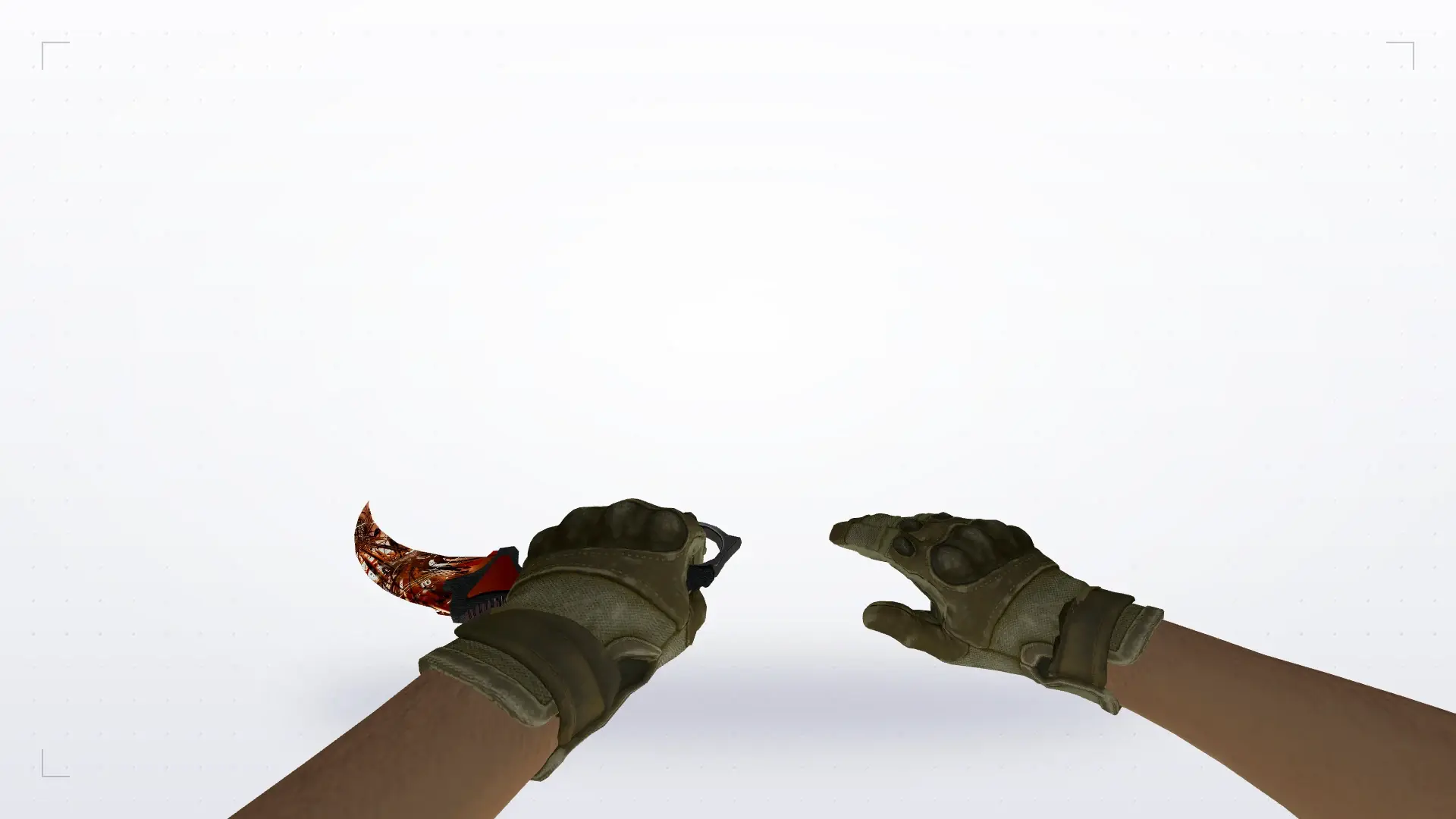 Karambit | Autumn Explosion — first person