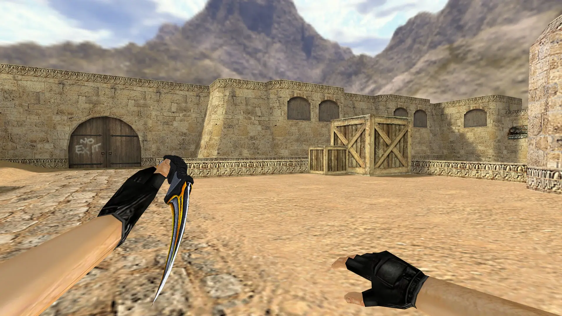 Karambit | Aztech — de_dust2 (first person)