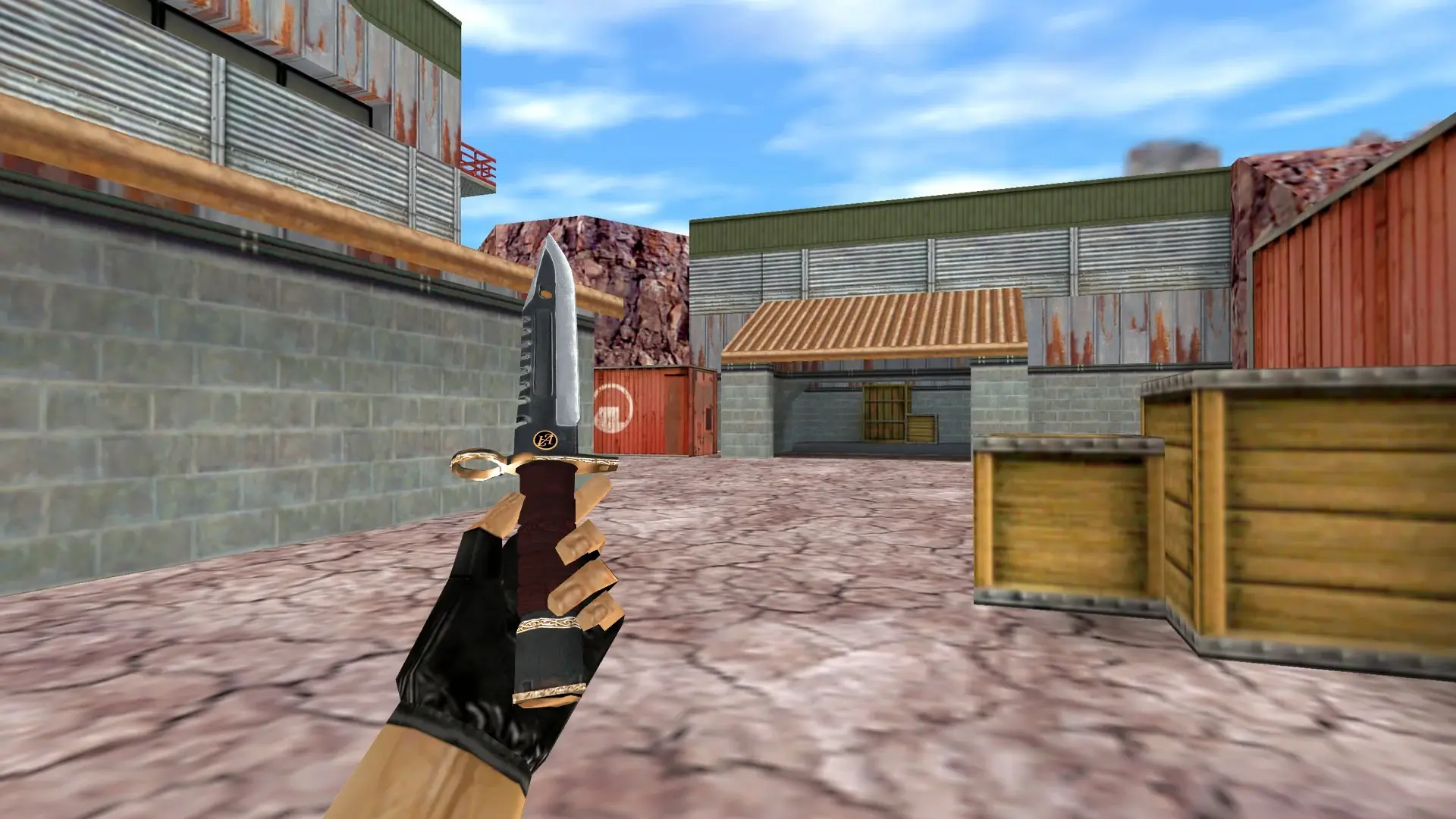 M9 Bayonet | Cage N — de_nuke (first person)