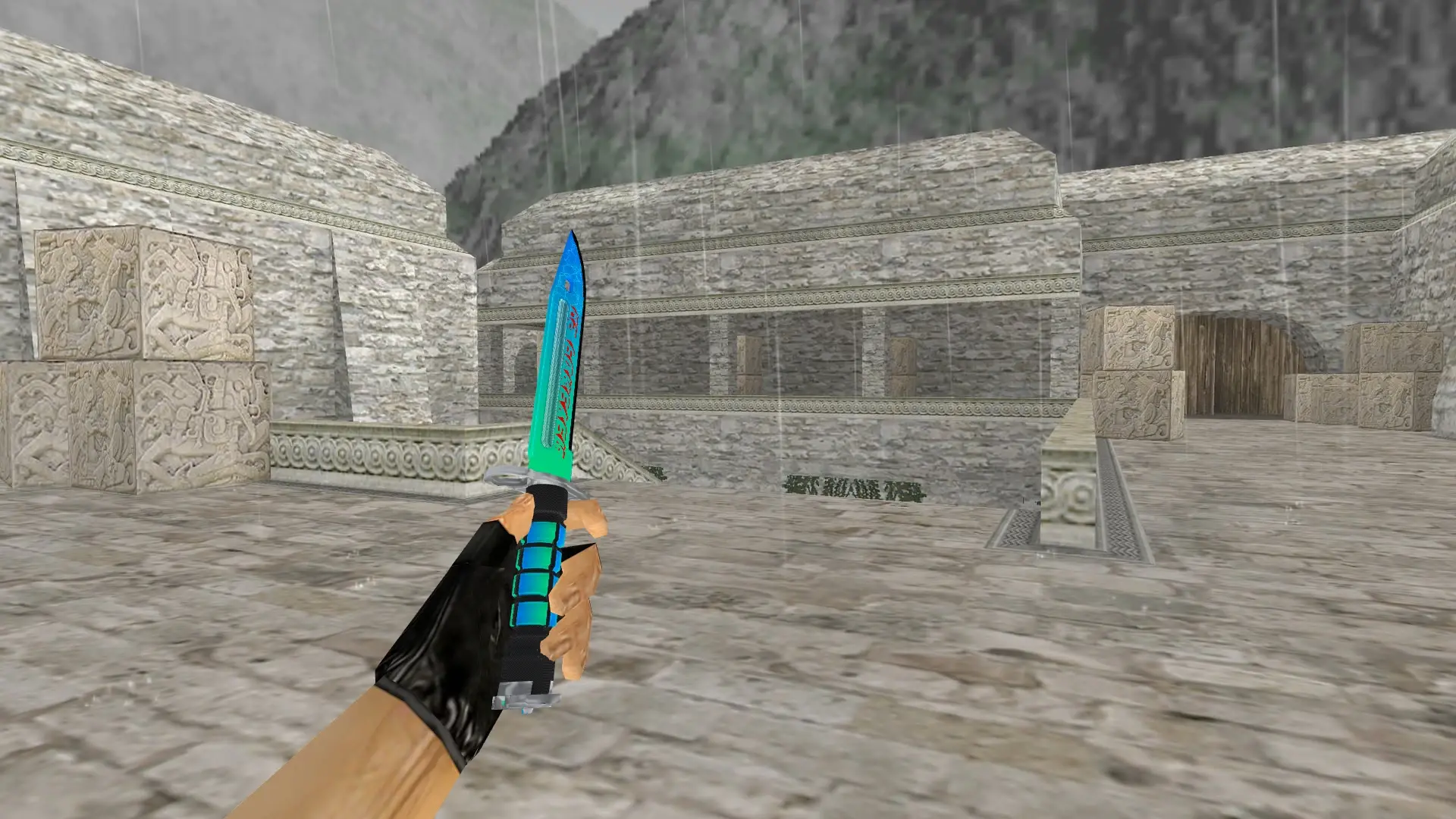 Bayonet | CS Forever — de_aztec (first person)