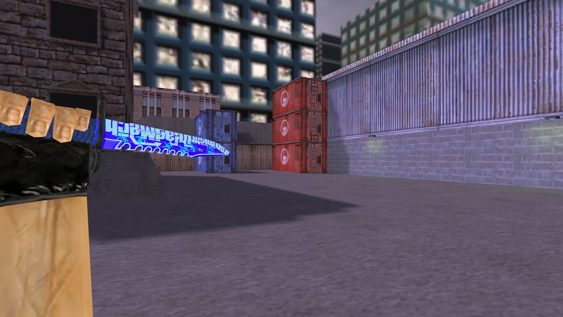 Bayonet | Deadmech — cs_assault (first person)
