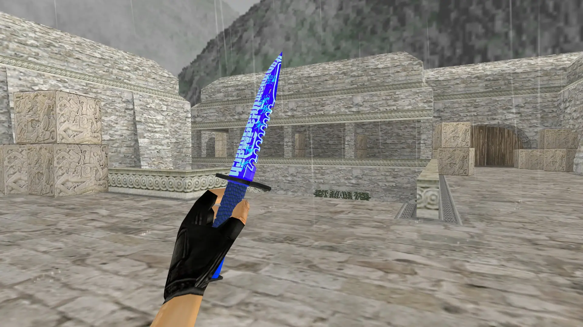 Bayonet | Deadmech — de_aztec (first person)