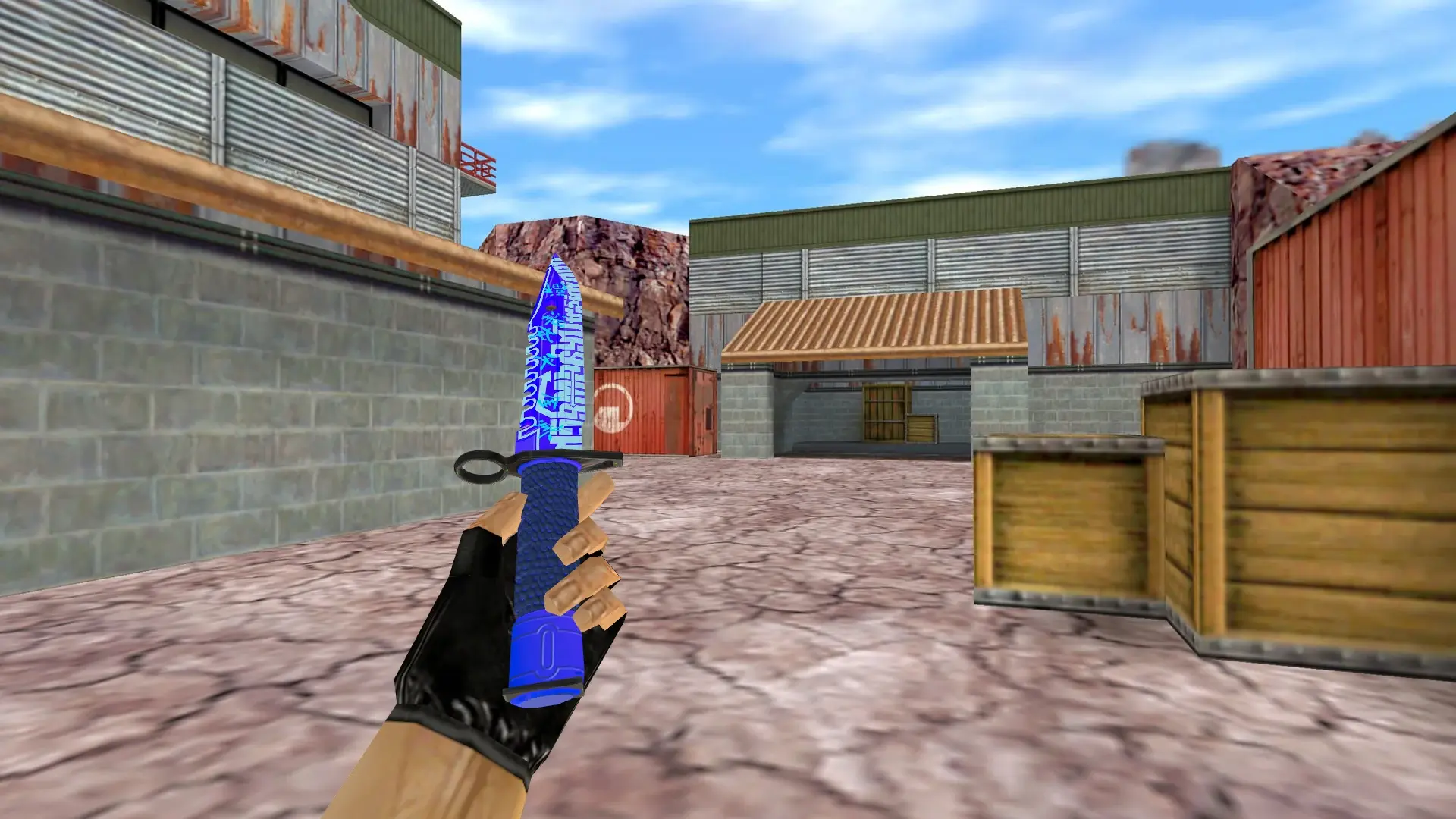 Bayonet | Deadmech — de_nuke (first person)