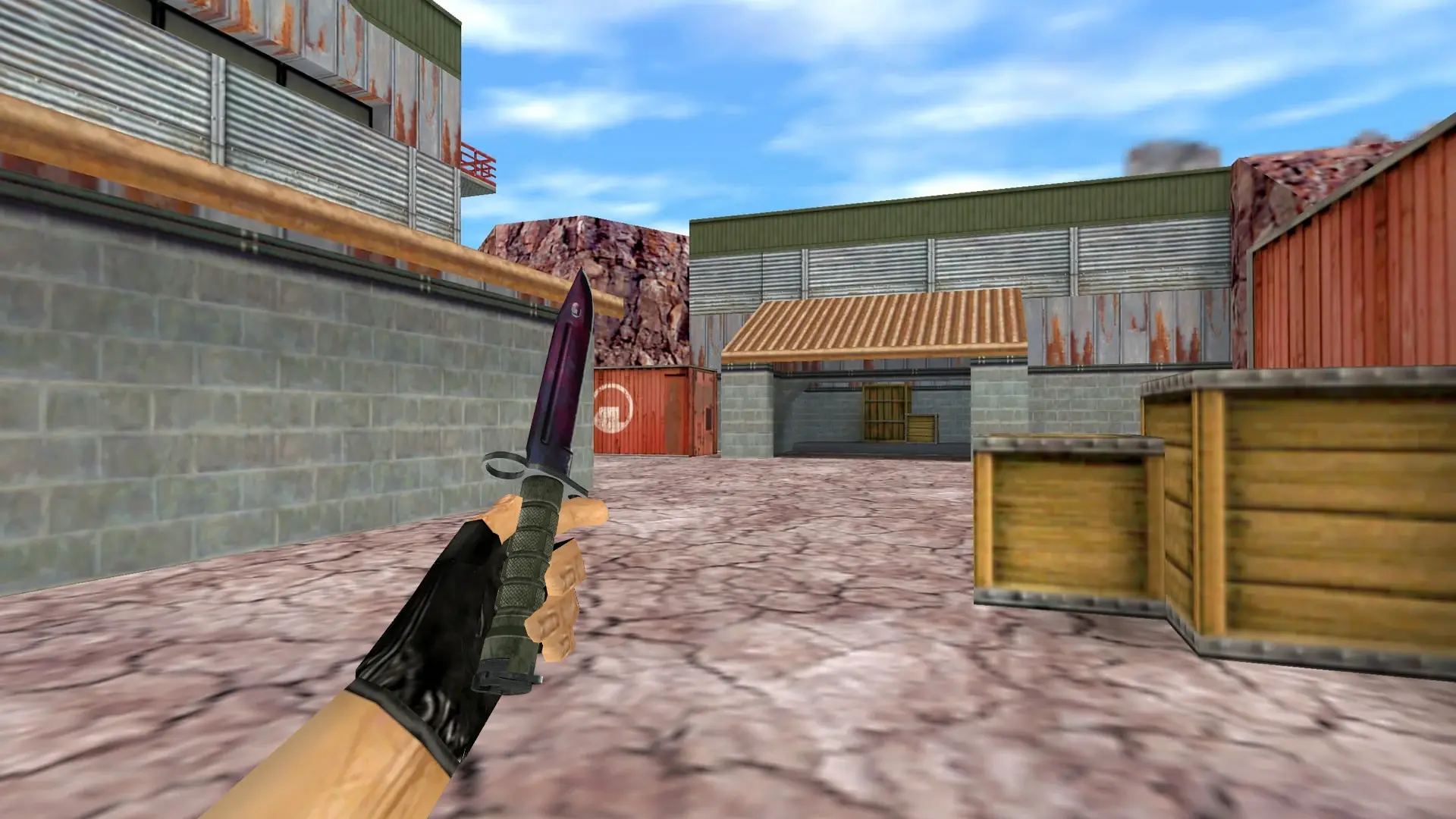 Bayonet | Doppler Phase 1 — de_nuke (first person)