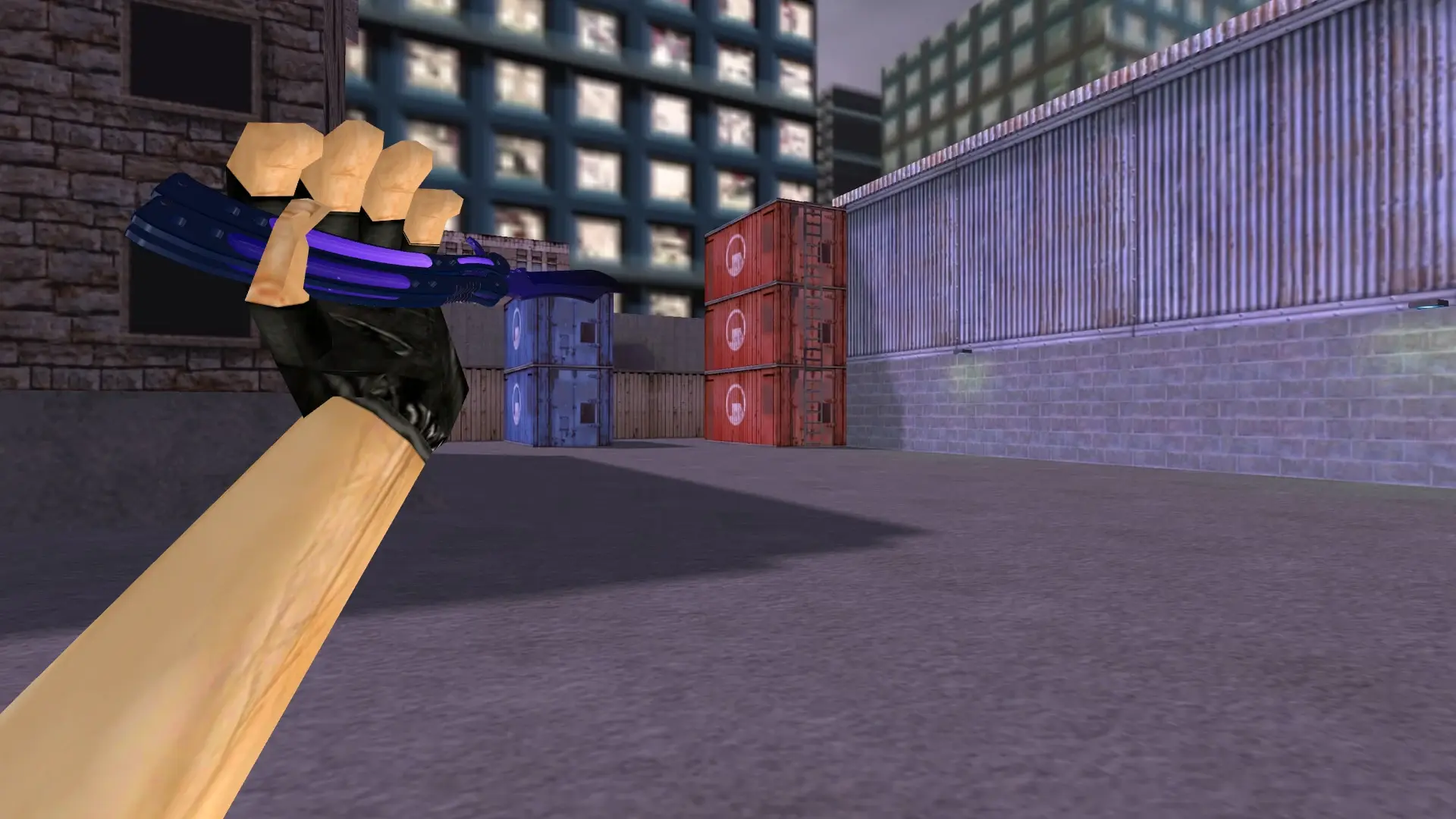 Butterfly Knife | Northern Lights — cs_assault (first person)