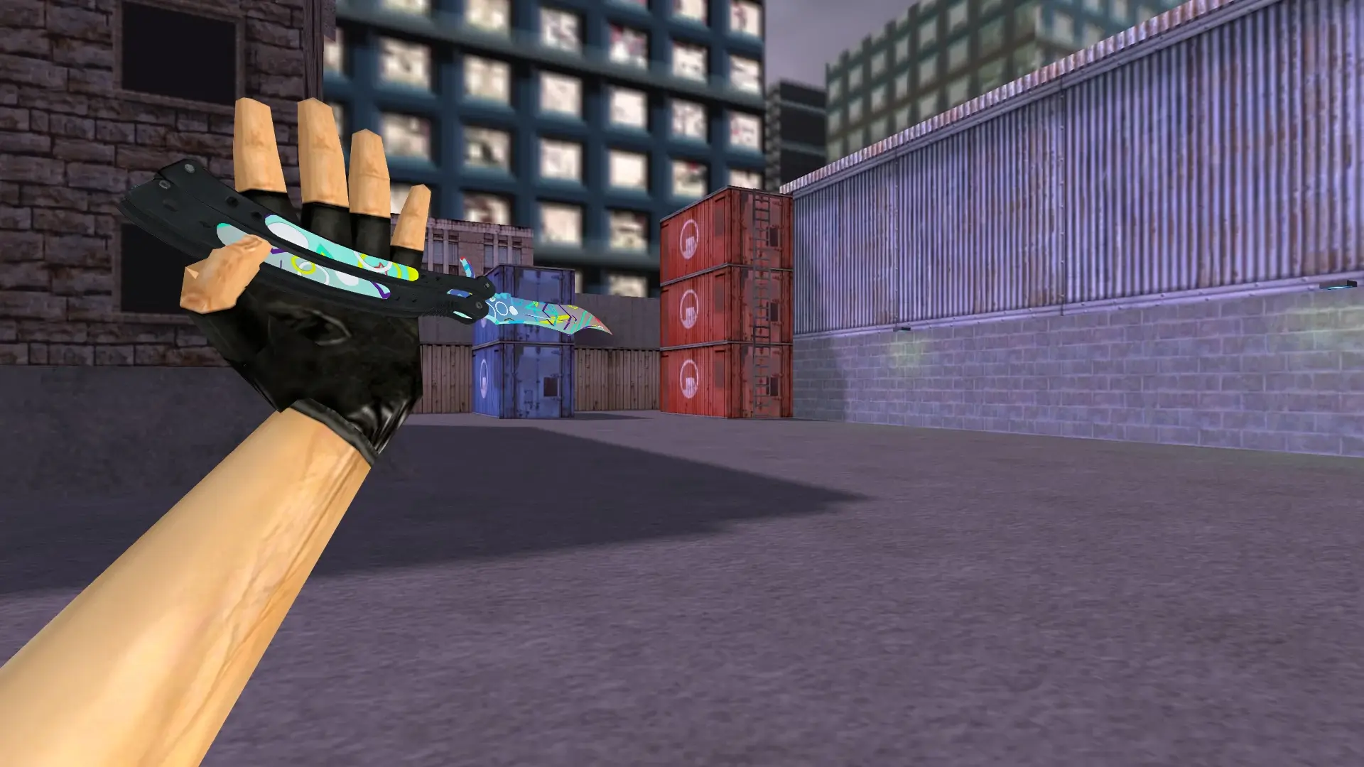 Butterfly Knife | OA — cs_assault (first person)